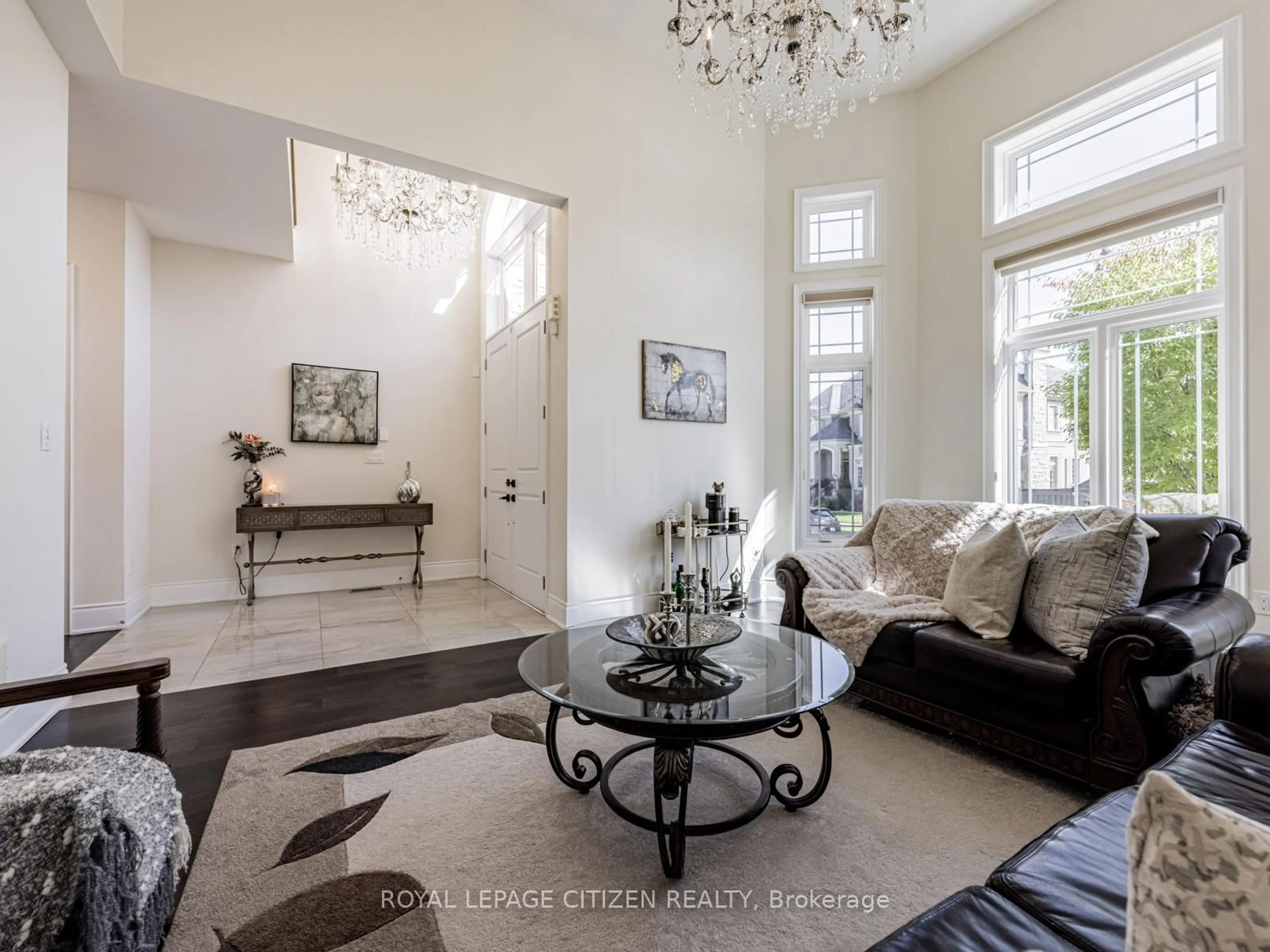 Living room with furniture, unknown for 15 Possession Cres, Brampton Ontario L6P 4K3