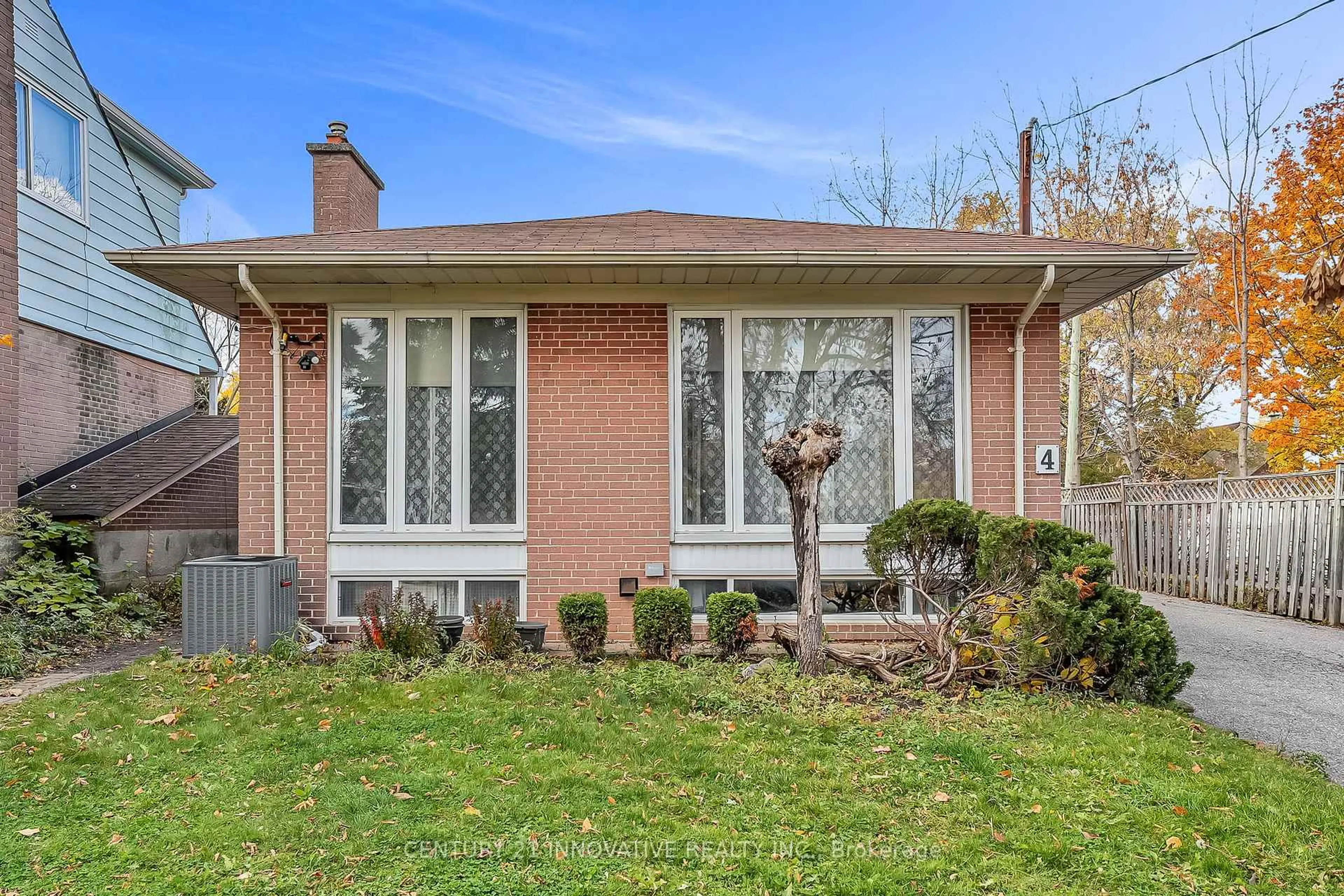 Home with brick exterior material, street for 4 Hallow Cres, Toronto Ontario M9W 2V9