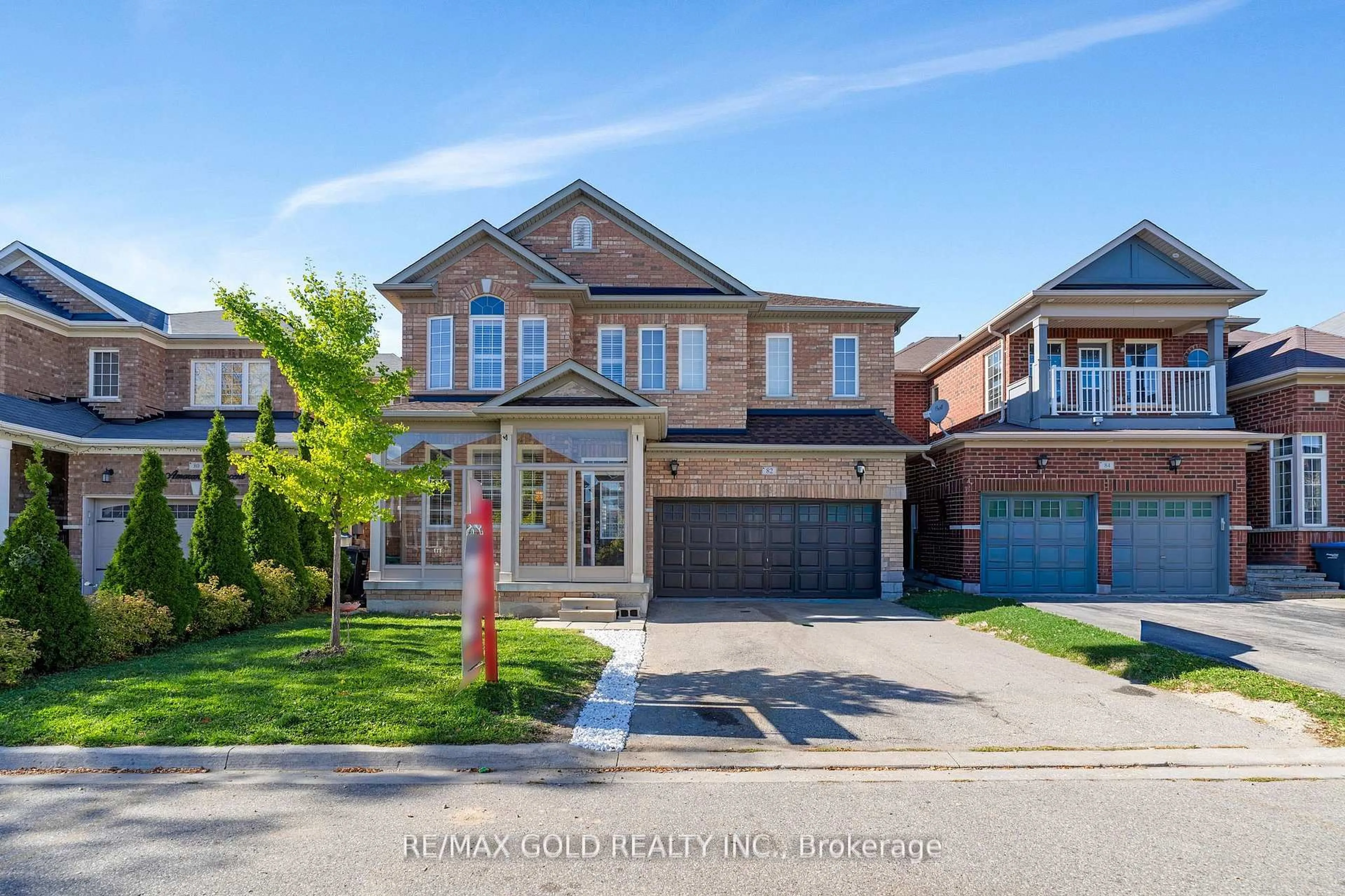 Home with brick exterior material, street for 82 Amaranth Cres, Brampton Ontario L7A 0L4
