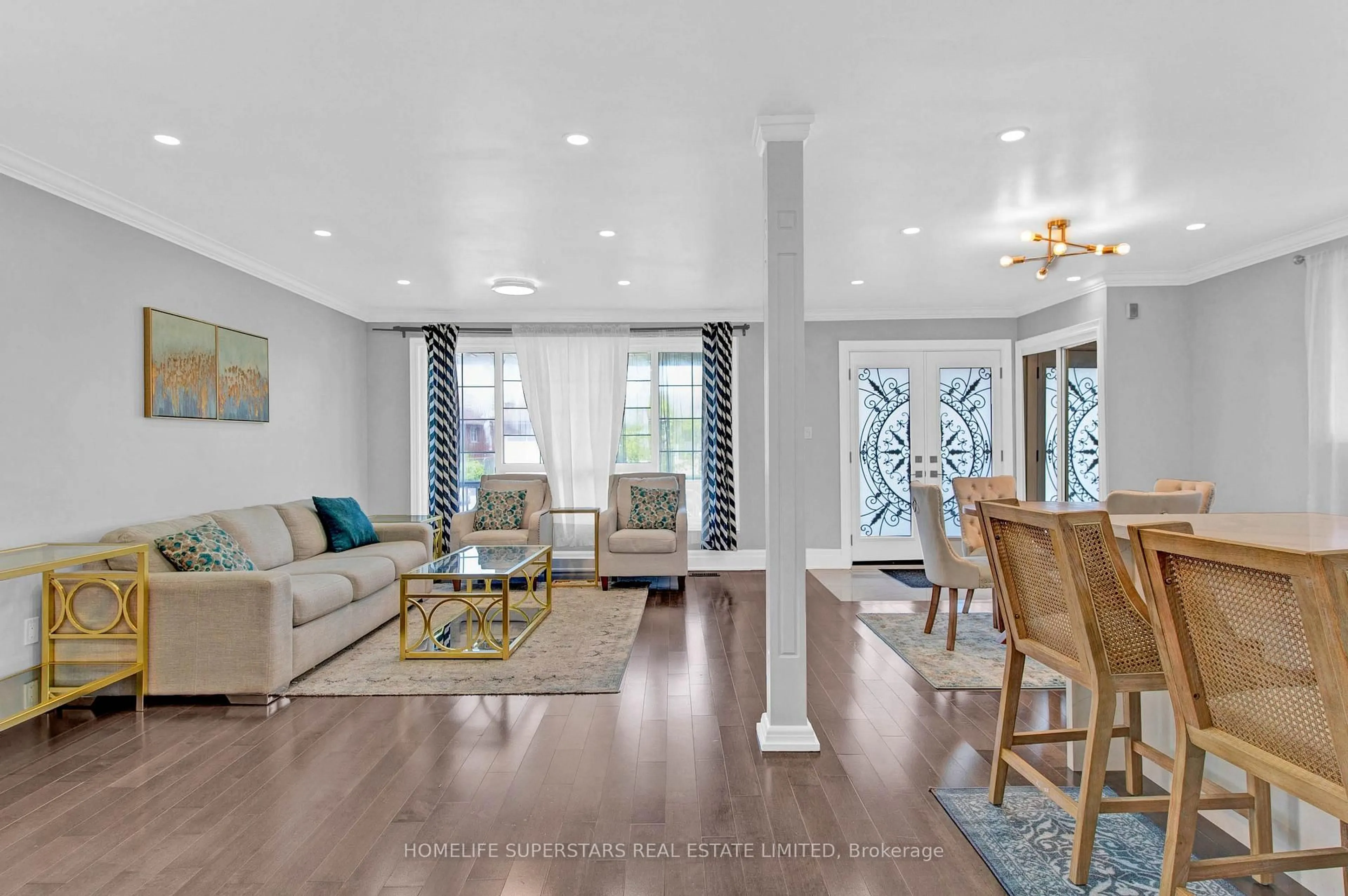 Living room with furniture, unknown for 24 Archway Cres, Toronto Ontario M9M 1V6