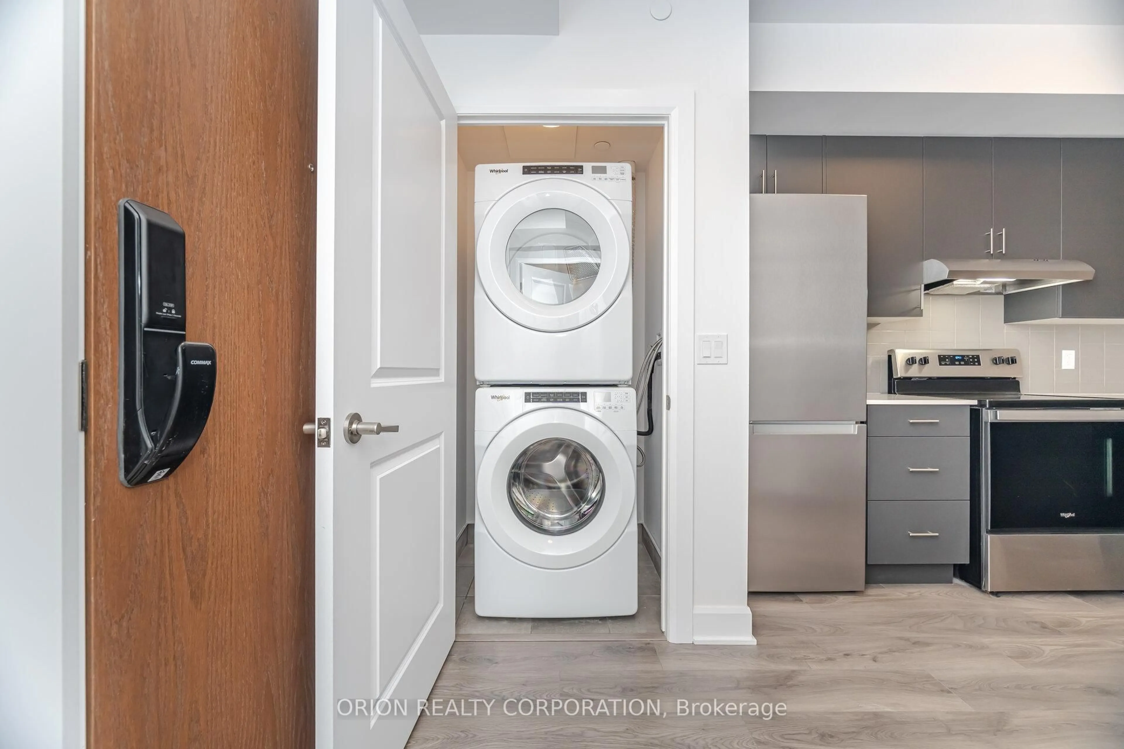 Laundry room for 3240 William Coltson Ave #407, Oakville Ontario L6H 8C8