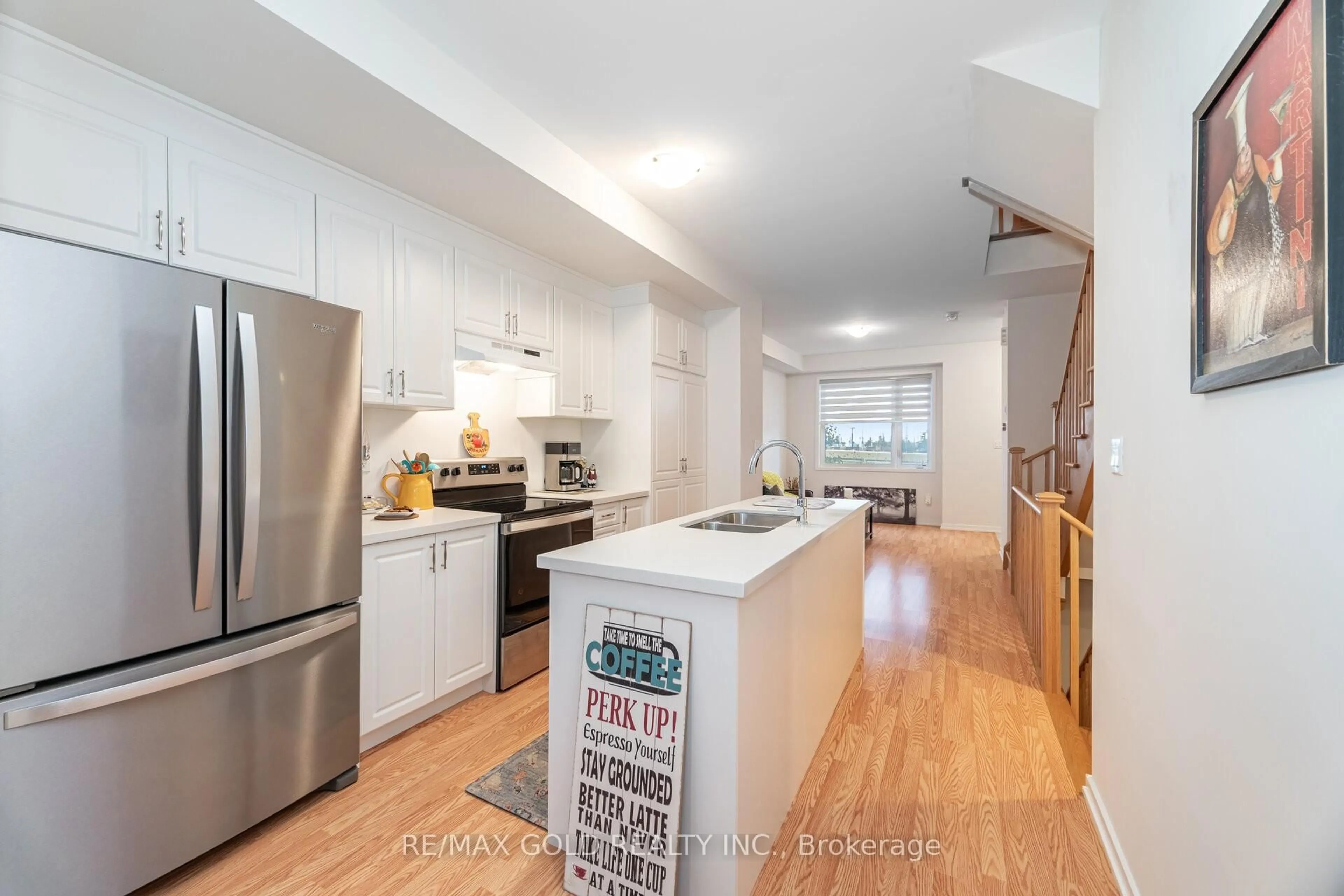 Open concept kitchen, unknown for 56 Lambert Lane, Caledon Ontario L7E 4M5