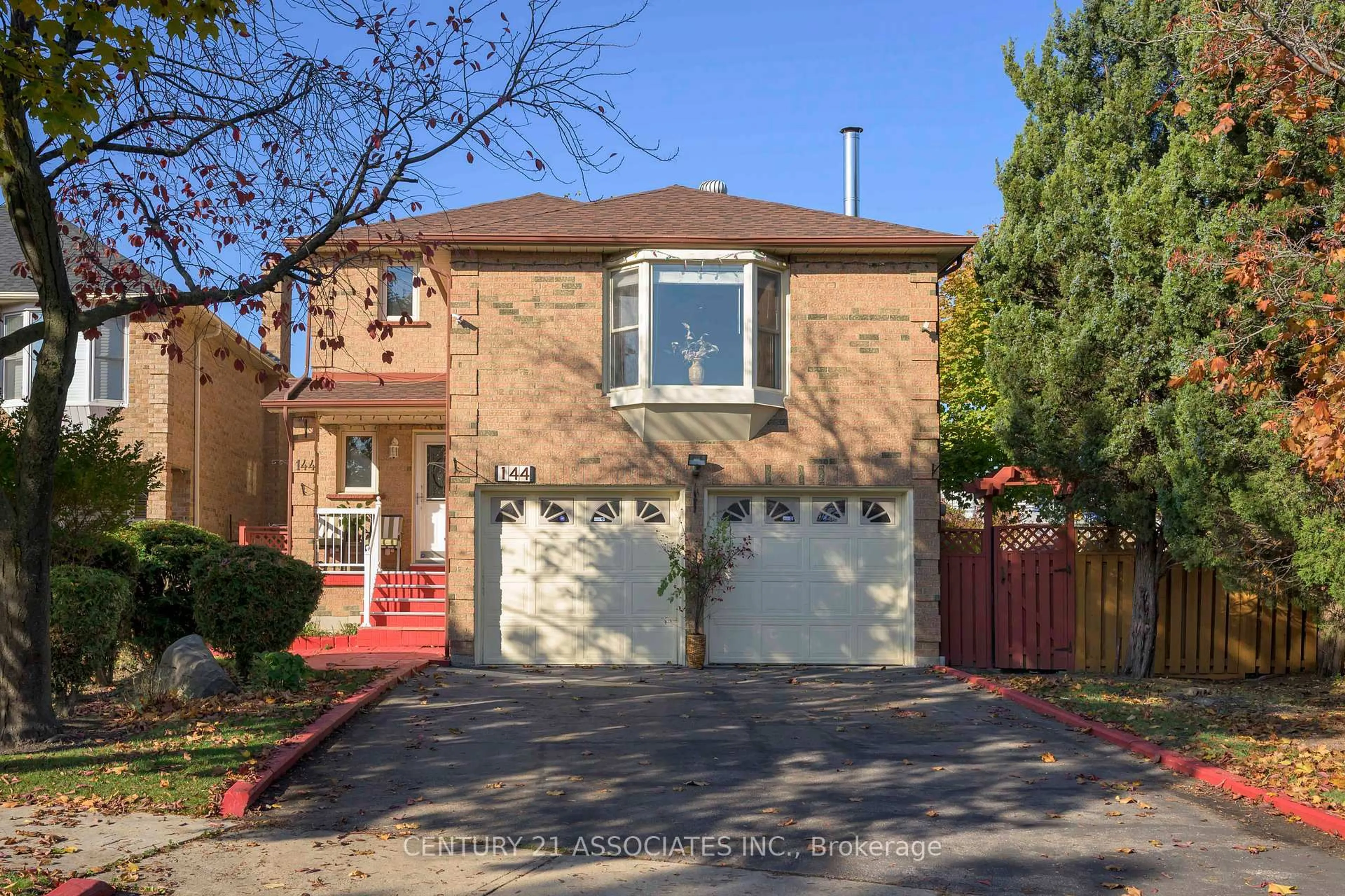 Home with brick exterior material, street for 144 Lech Walesa Dr, Mississauga Ontario L5B 3G9