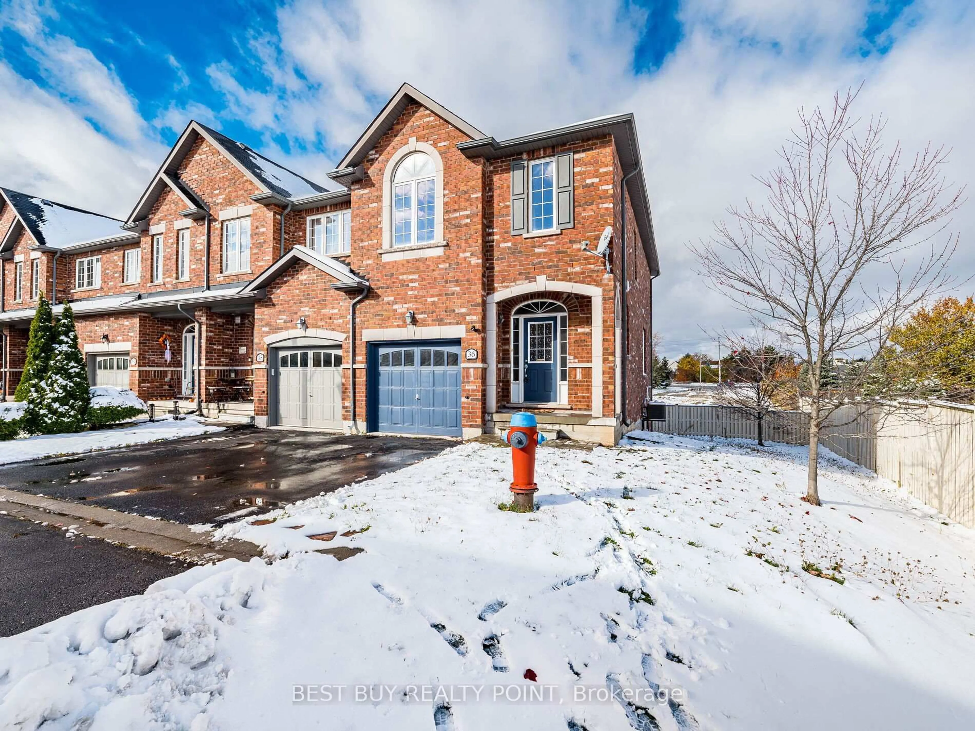 Home with brick exterior material, street for 651 Farmstead Dr #36, Milton Ontario L9T 7W2