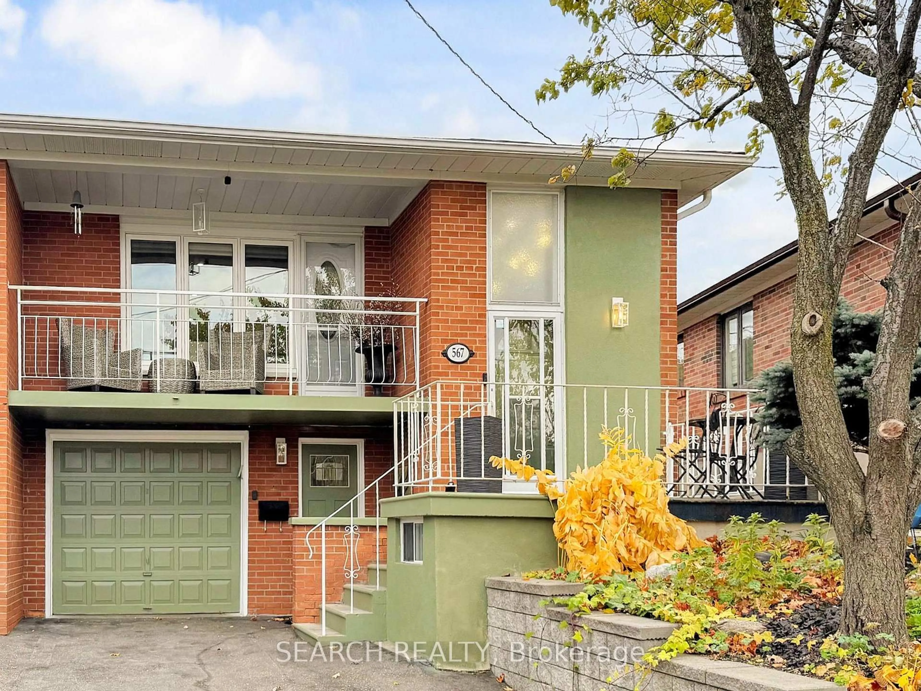 Home with brick exterior material, street for 567 Roding St, Toronto Ontario M3M 2A4