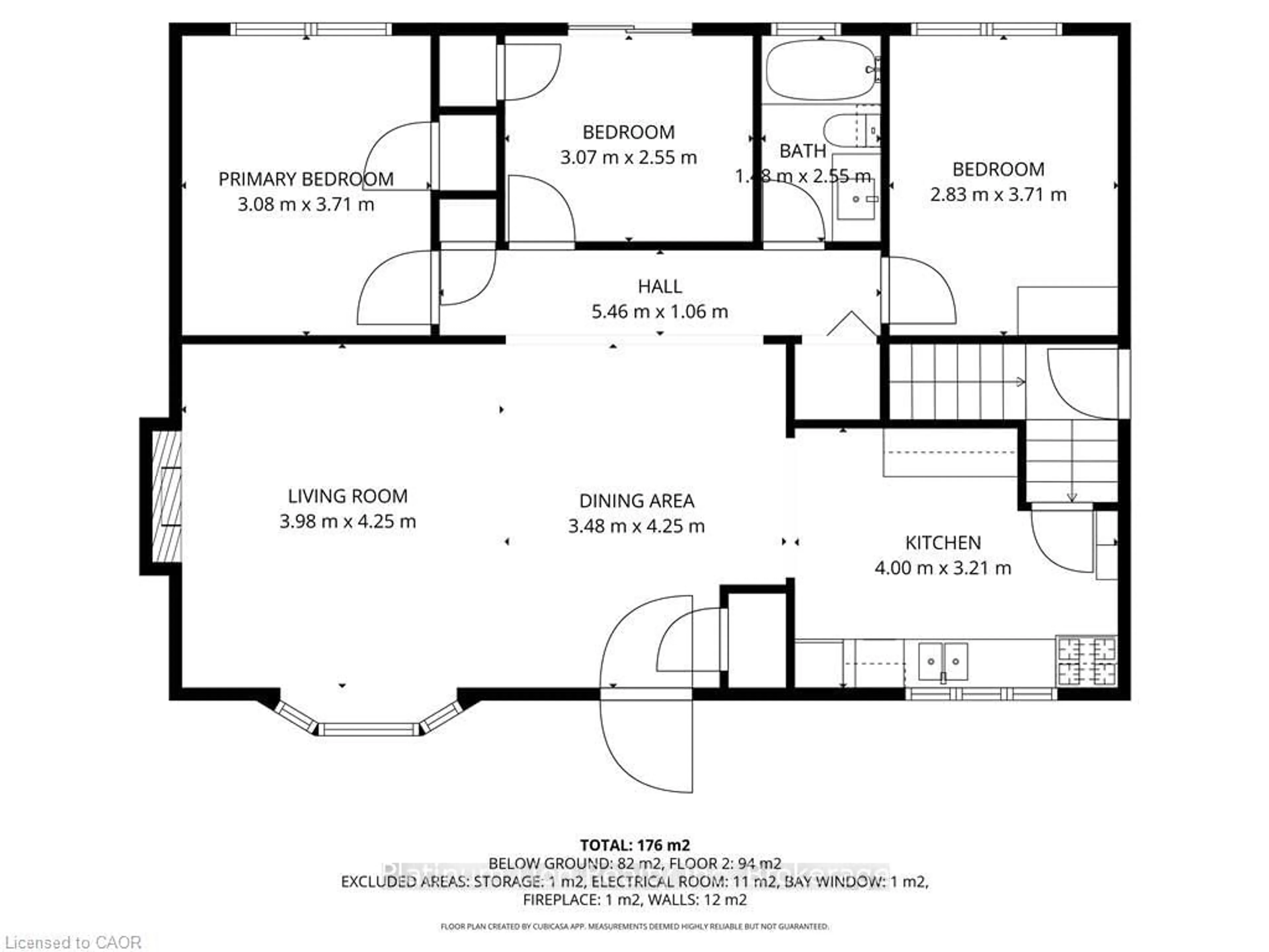 Floor plan for 2214 Prospect St, Burlington Ontario L7R 1Z7