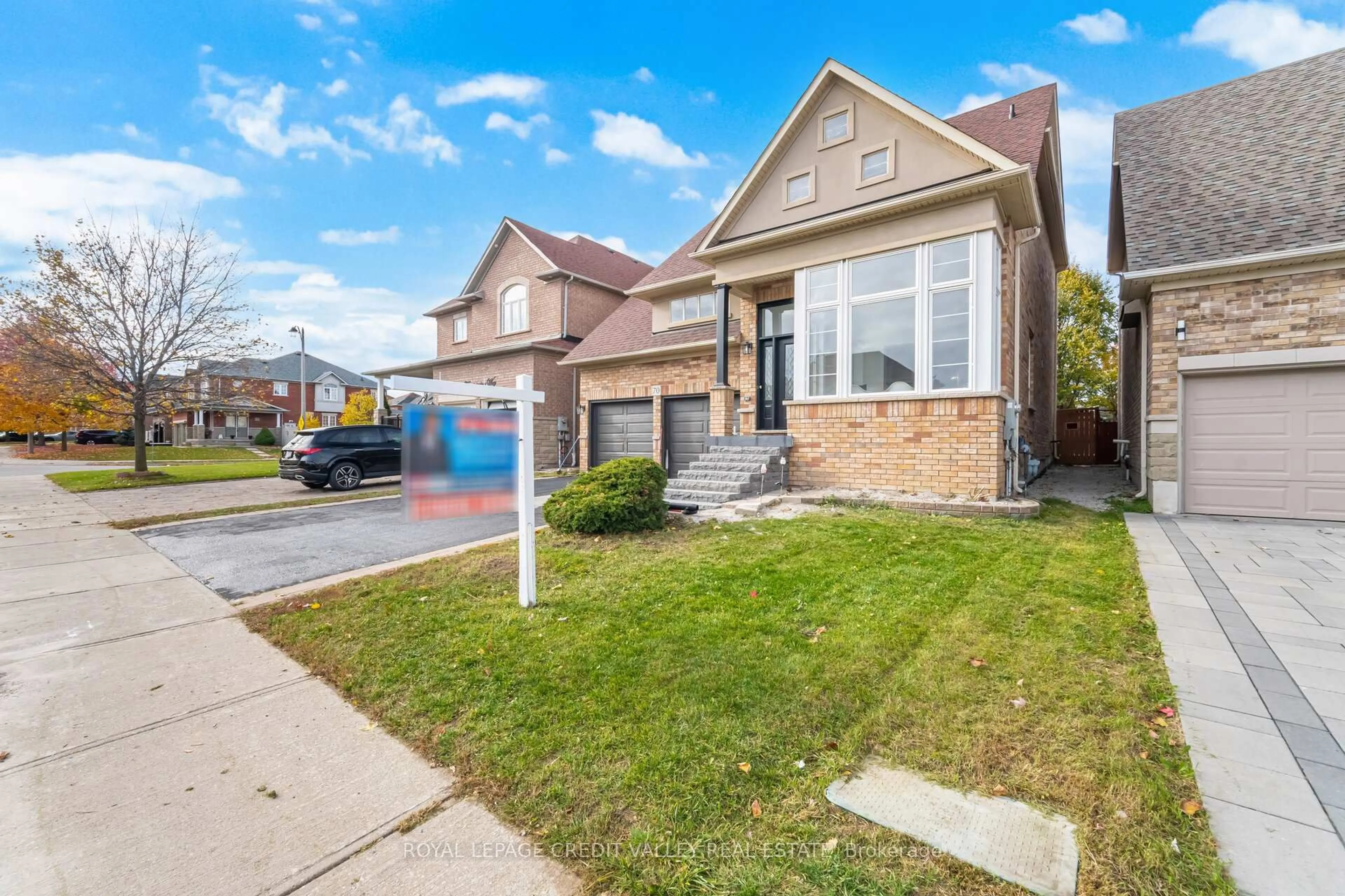 Home with brick exterior material, street for 70 Blue Diamond Dr, Brampton Ontario L6S 6K3