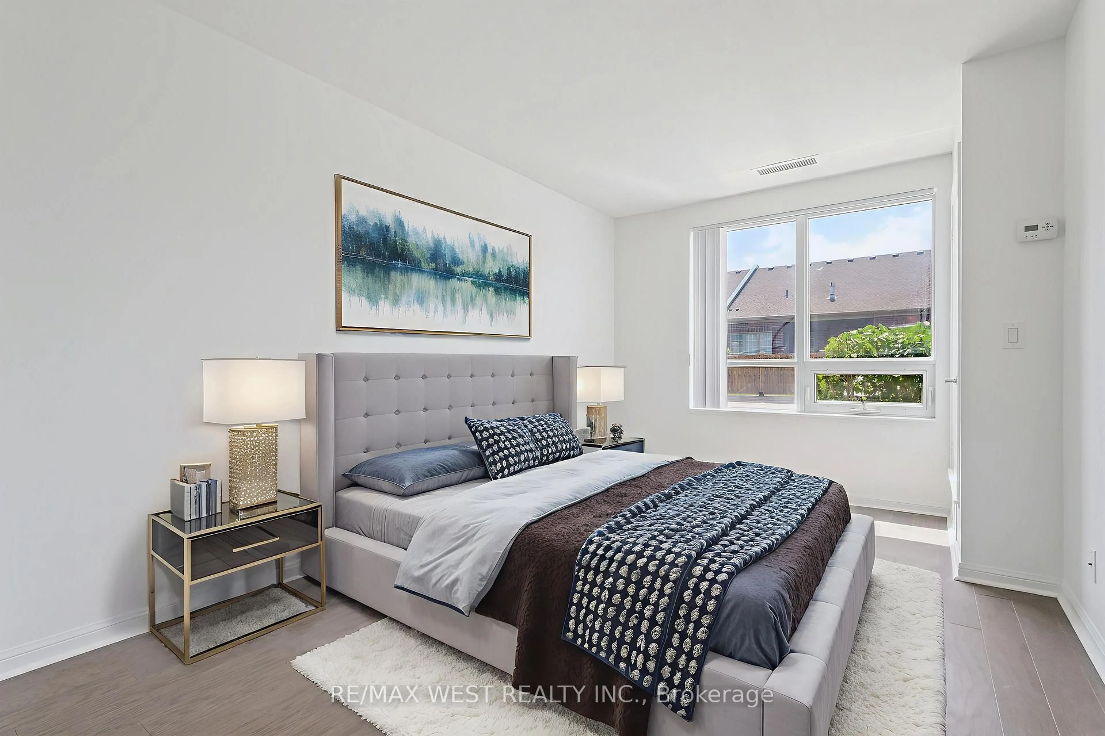 Bedroom with bed, unknown for 50 Via Rosedale #117, Brampton Ontario L6R 3Z7