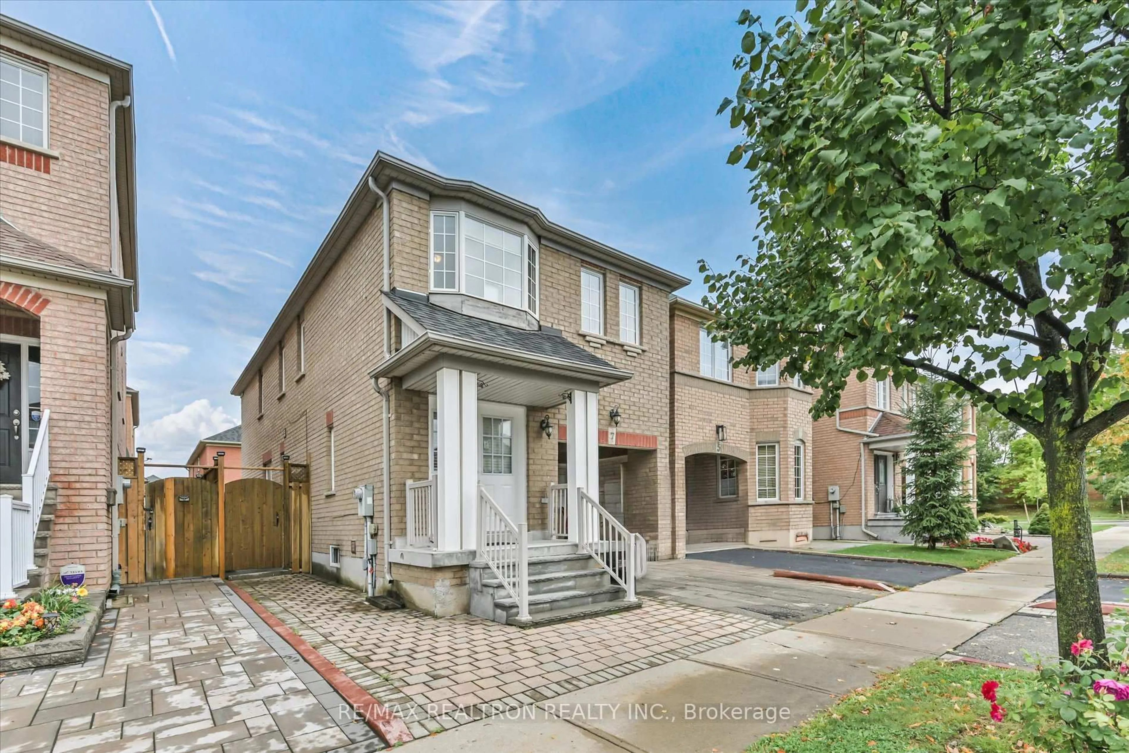 Home with brick exterior material, street for 7 Via Cassia Dr, Toronto Ontario M6M 5K8
