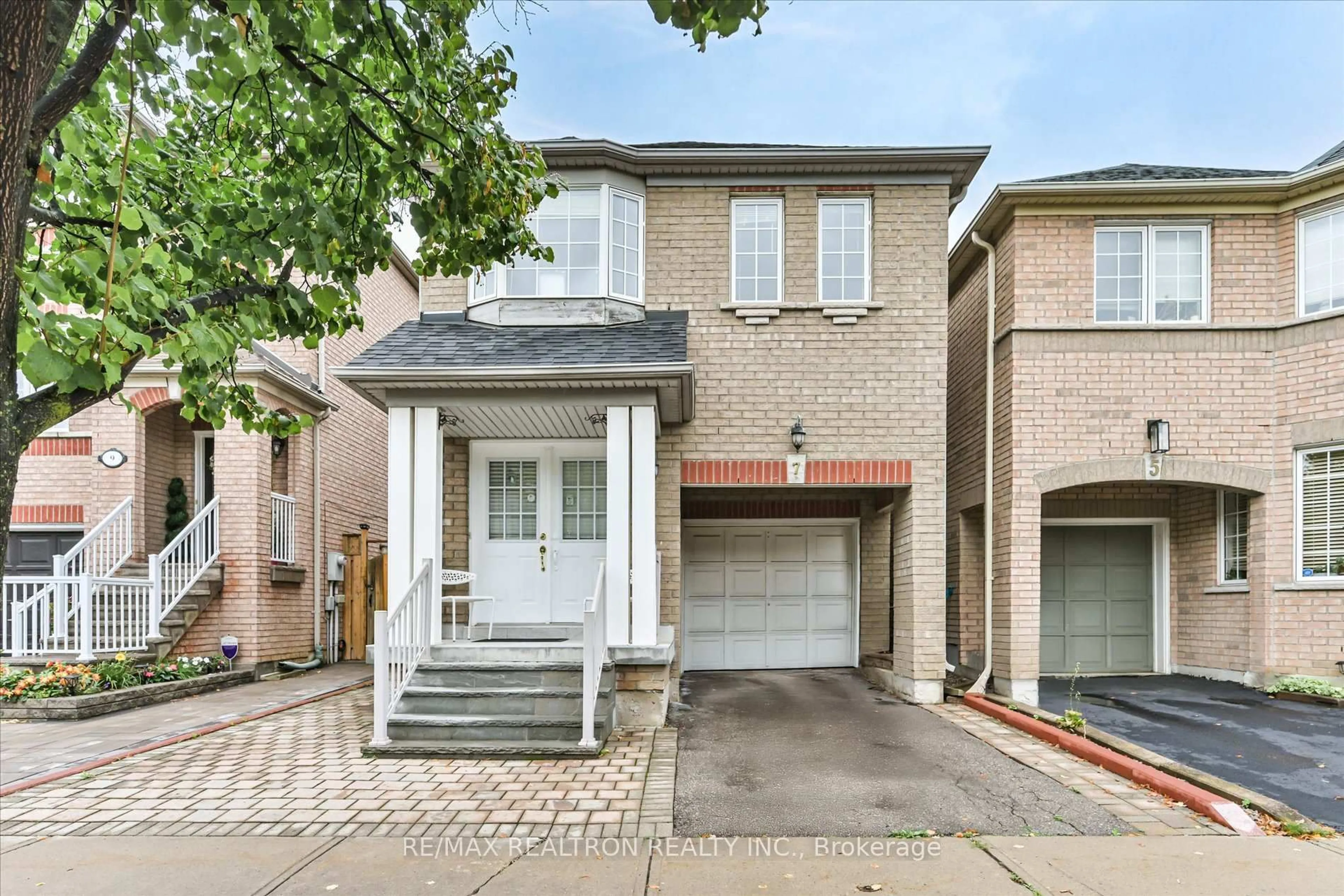 Home with brick exterior material, street for 7 Via Cassia Dr, Toronto Ontario M6M 5K8