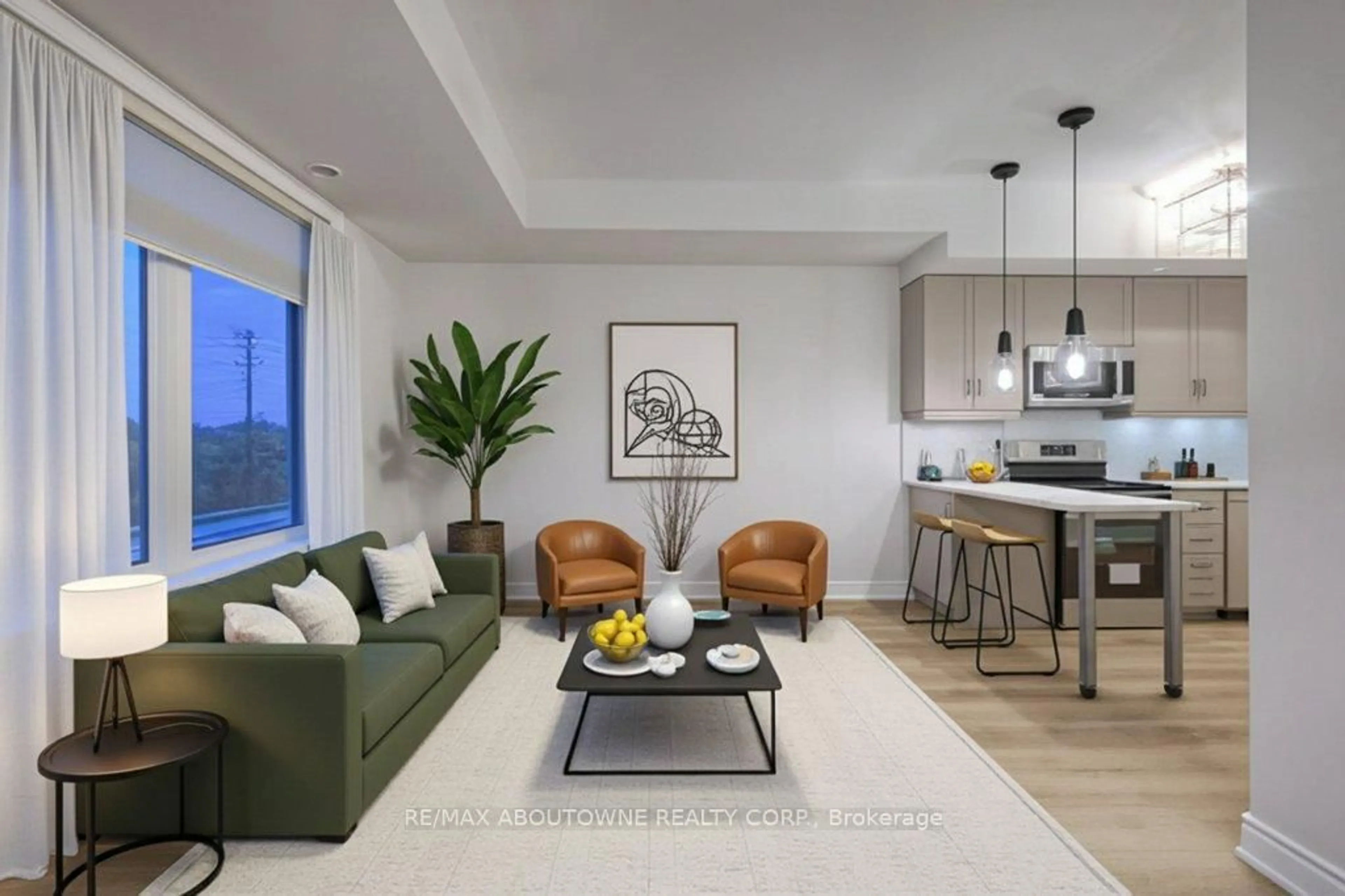 Living room with furniture, unknown for 3078 Sixth Line #321, Oakville Ontario L6M 1P8