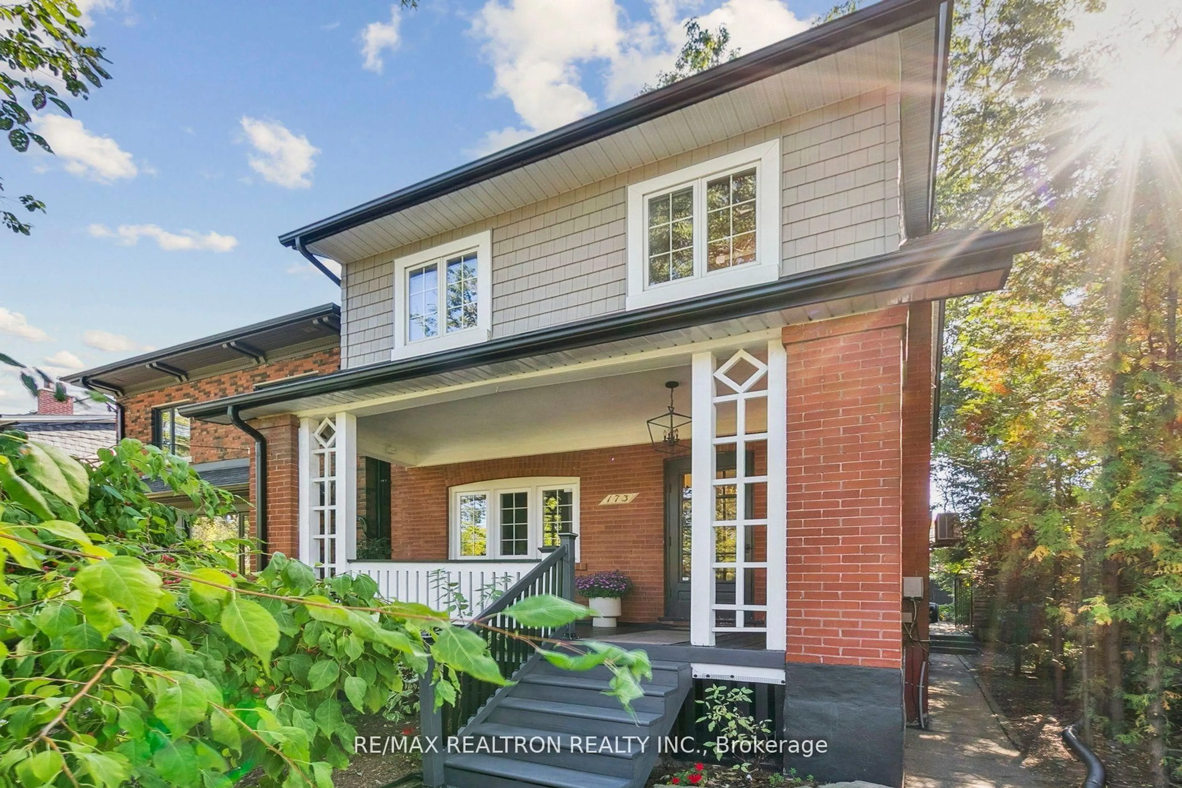 Home with brick exterior material, street for 173 Glendonwynne Rd, Toronto Ontario M6P 3E8