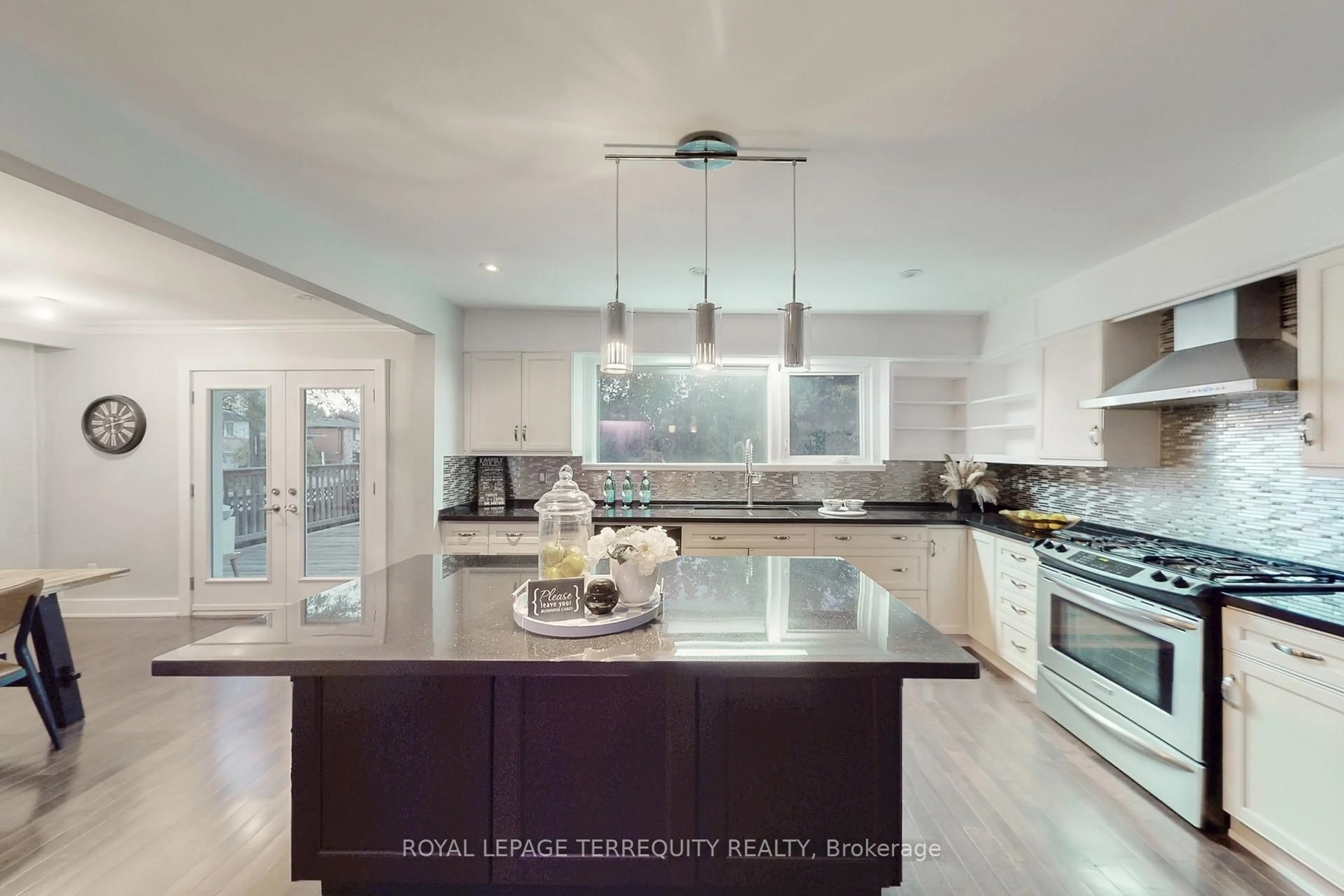 Contemporary kitchen, ceramic/tile floor for 2 Stockton Rd, Toronto Ontario M6A 1K7