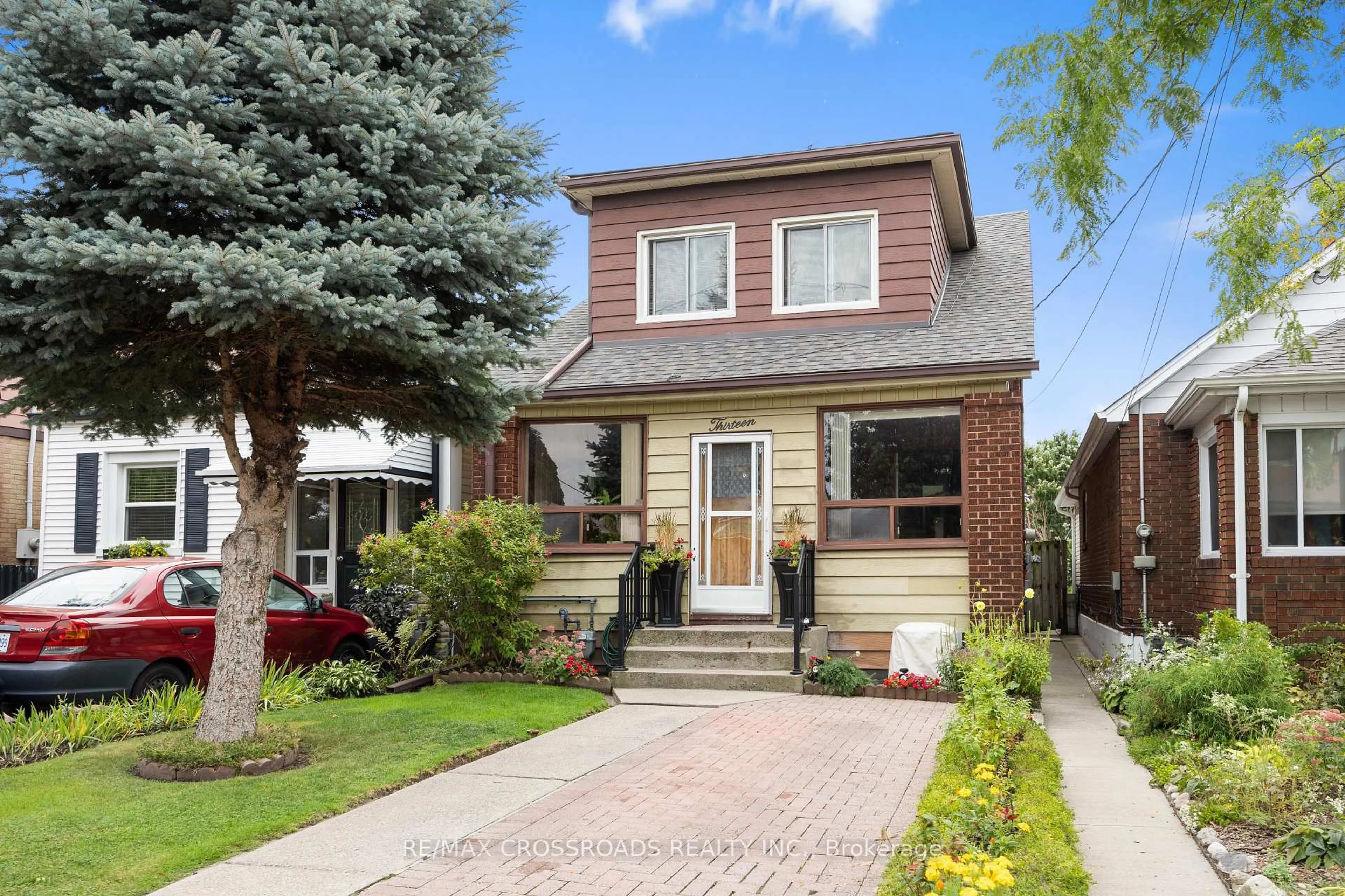 Home with brick exterior material, street for 13 Homeview Ave, Toronto Ontario M6N 1S9