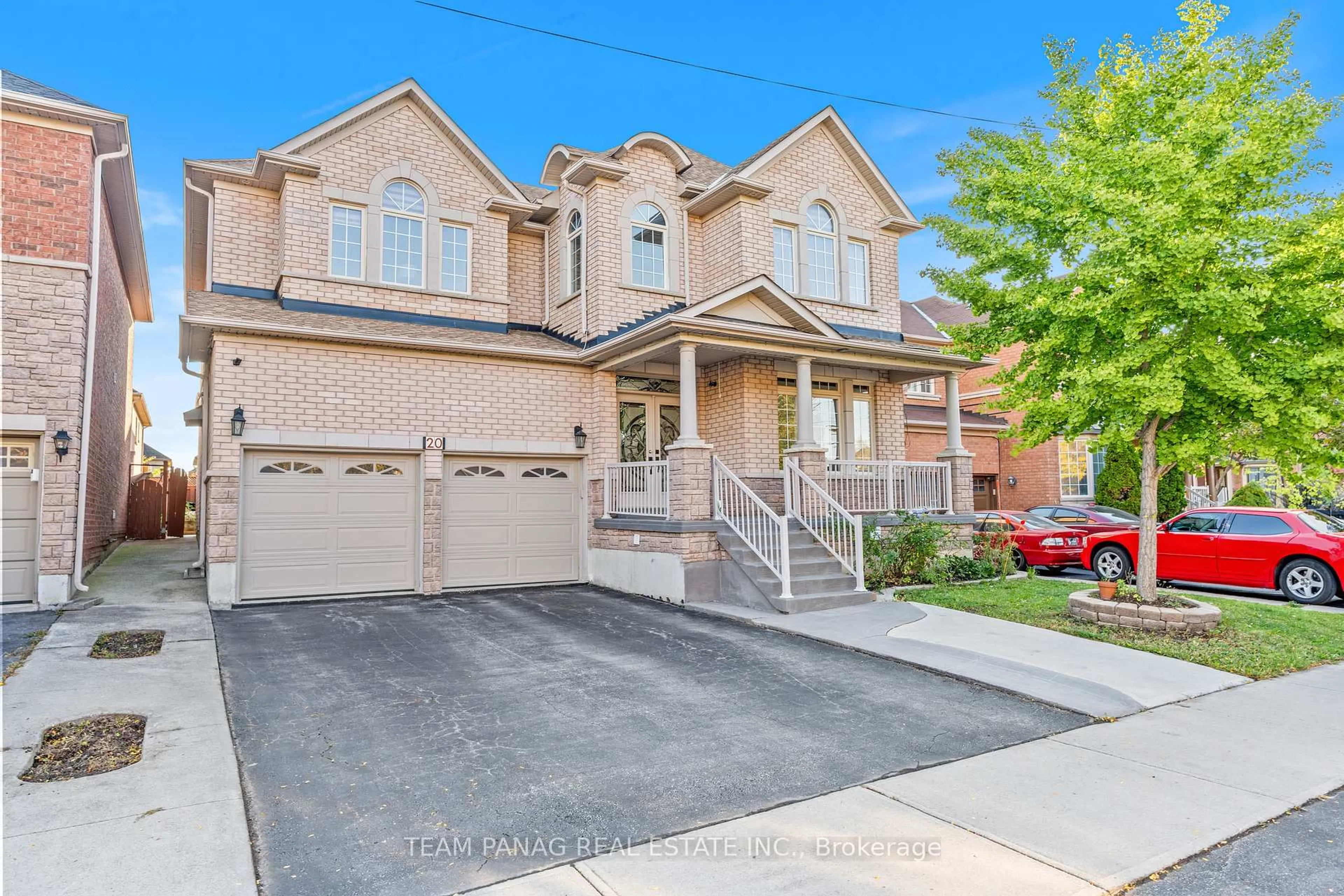 Home with brick exterior material, street for 20 Lion Pride Lane, Brampton Ontario L6R 3E4