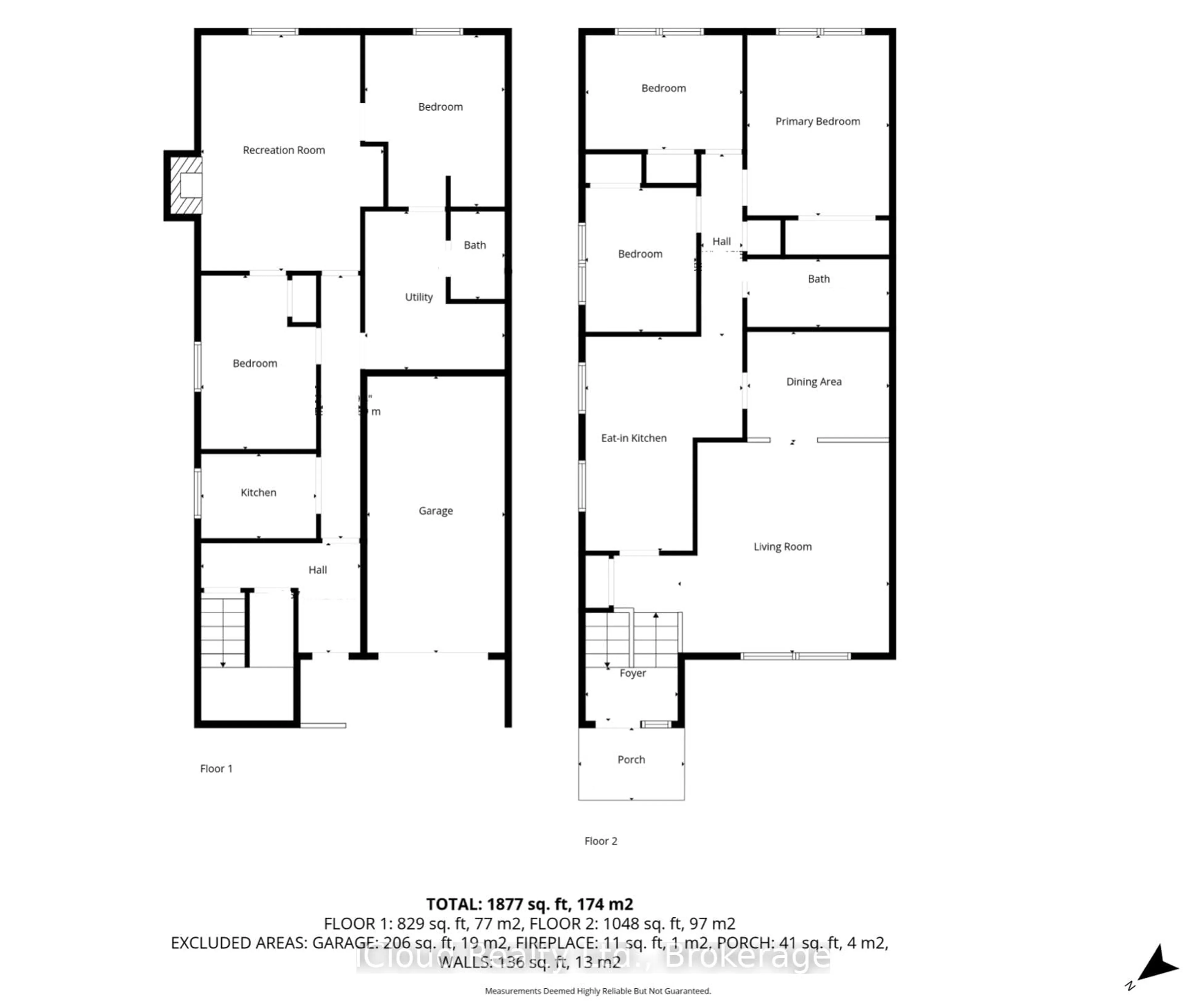 Floor plan for 35 Carter Dr, Brampton Ontario L6V 3N4