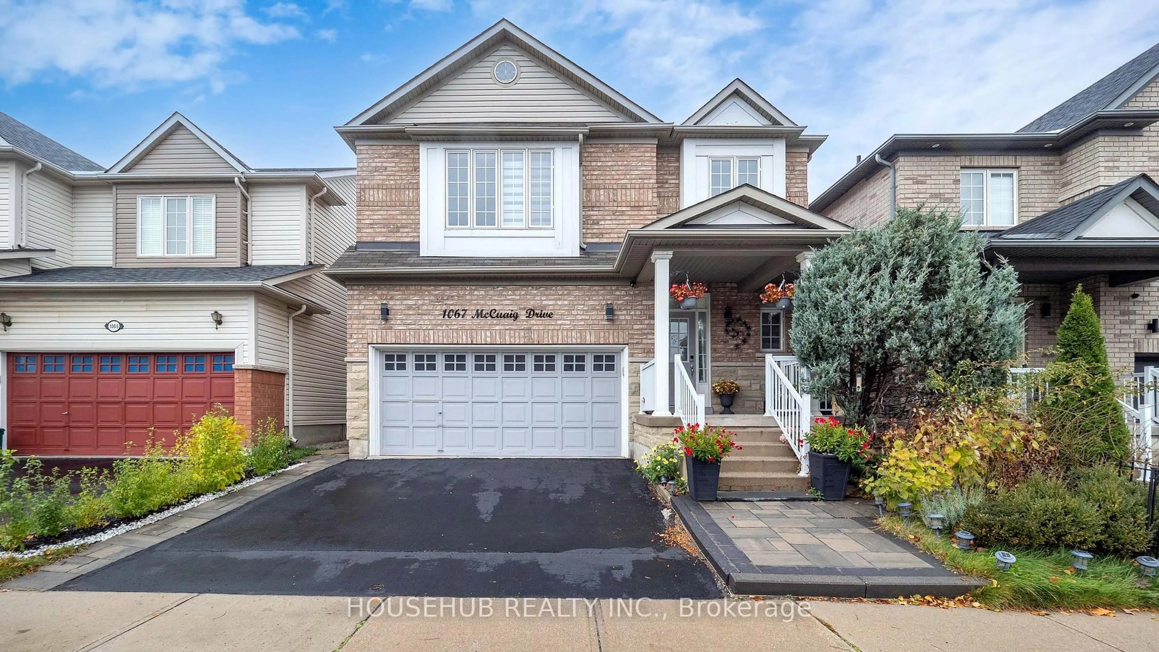 Home with brick exterior material, street for 1067 Mccuaig Dr, Milton Ontario L9T 6T2