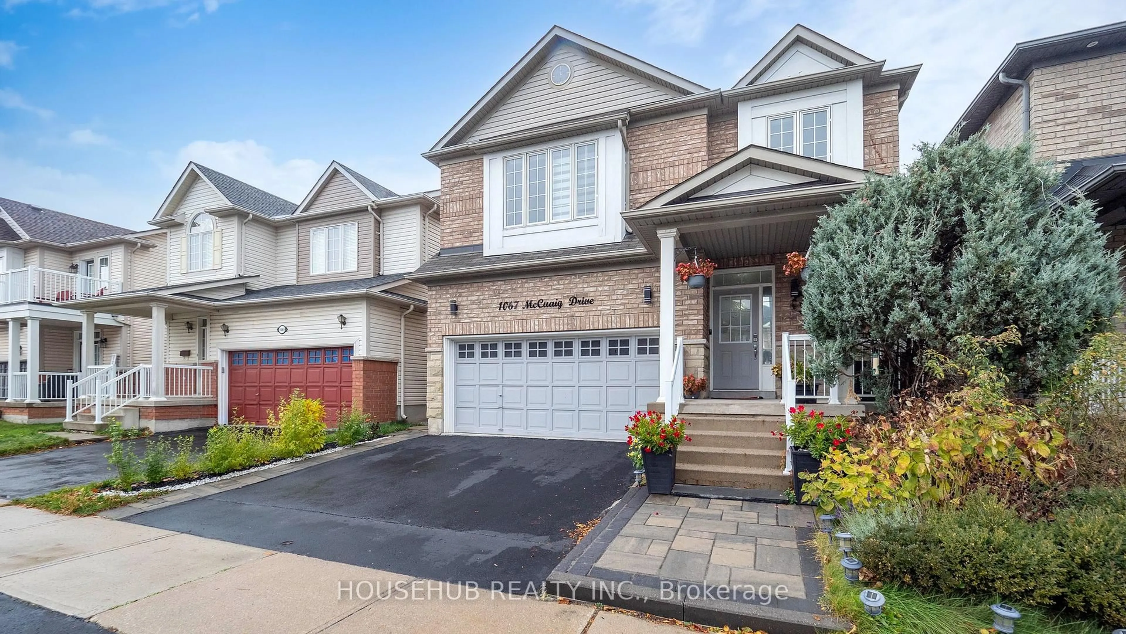Home with brick exterior material, street for 1067 Mccuaig Dr, Milton Ontario L9T 6T2