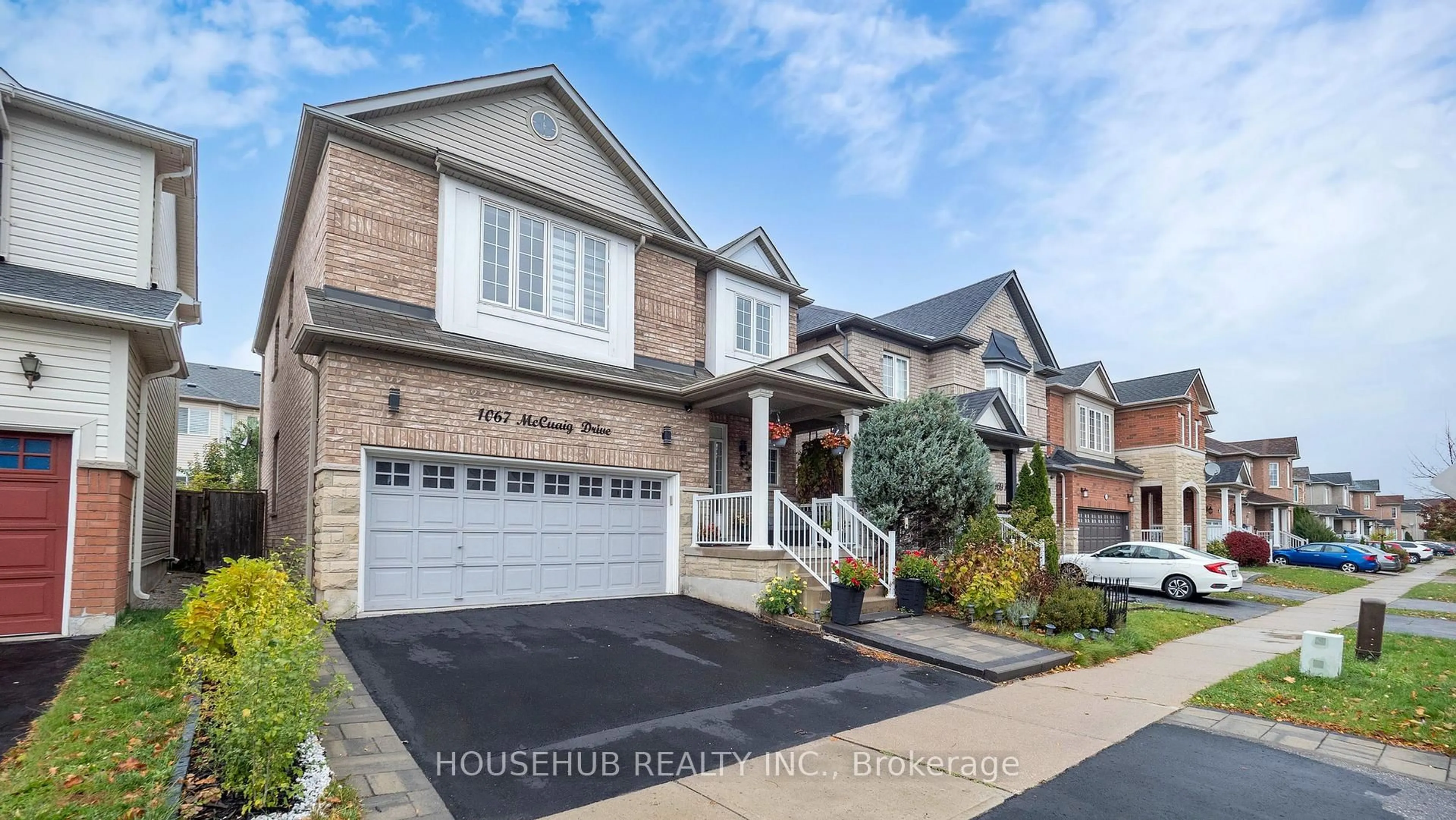 Home with brick exterior material, street for 1067 Mccuaig Dr, Milton Ontario L9T 6T2