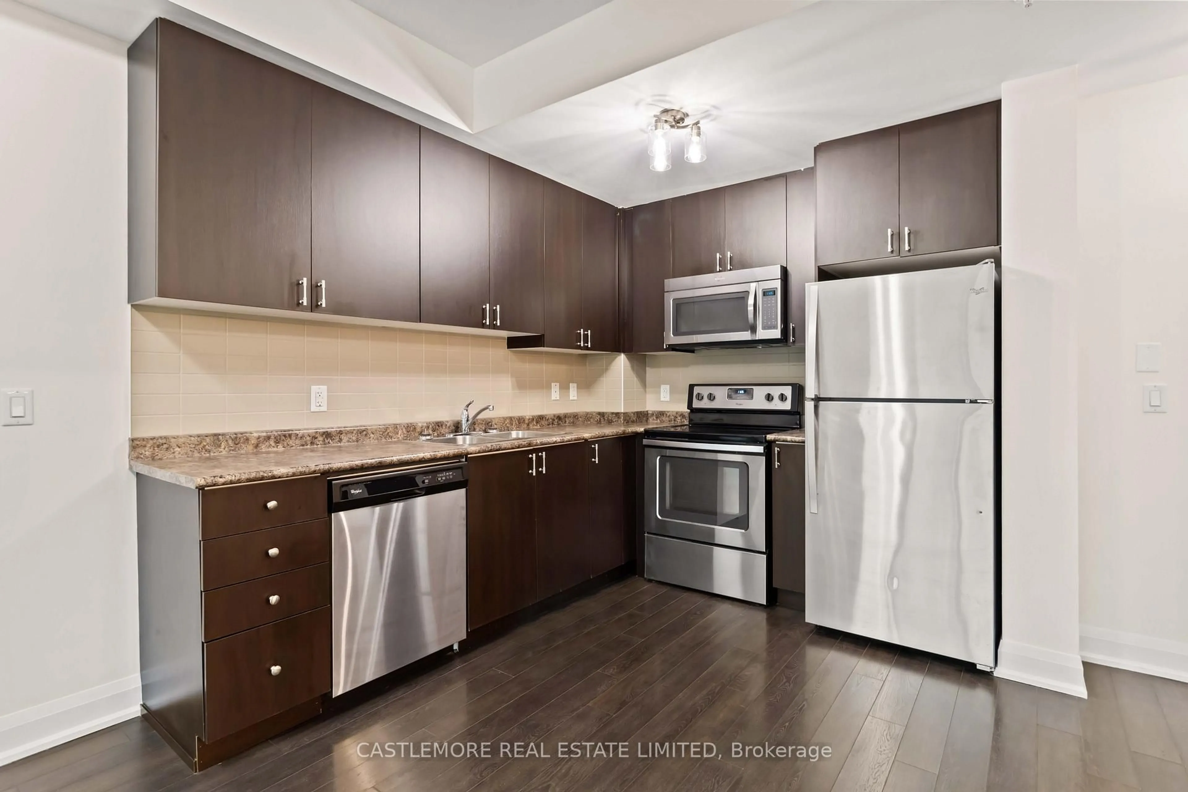 Standard kitchen, unknown for 55 Yorkland Blvd #1109, Brampton Ontario L6P 4K9