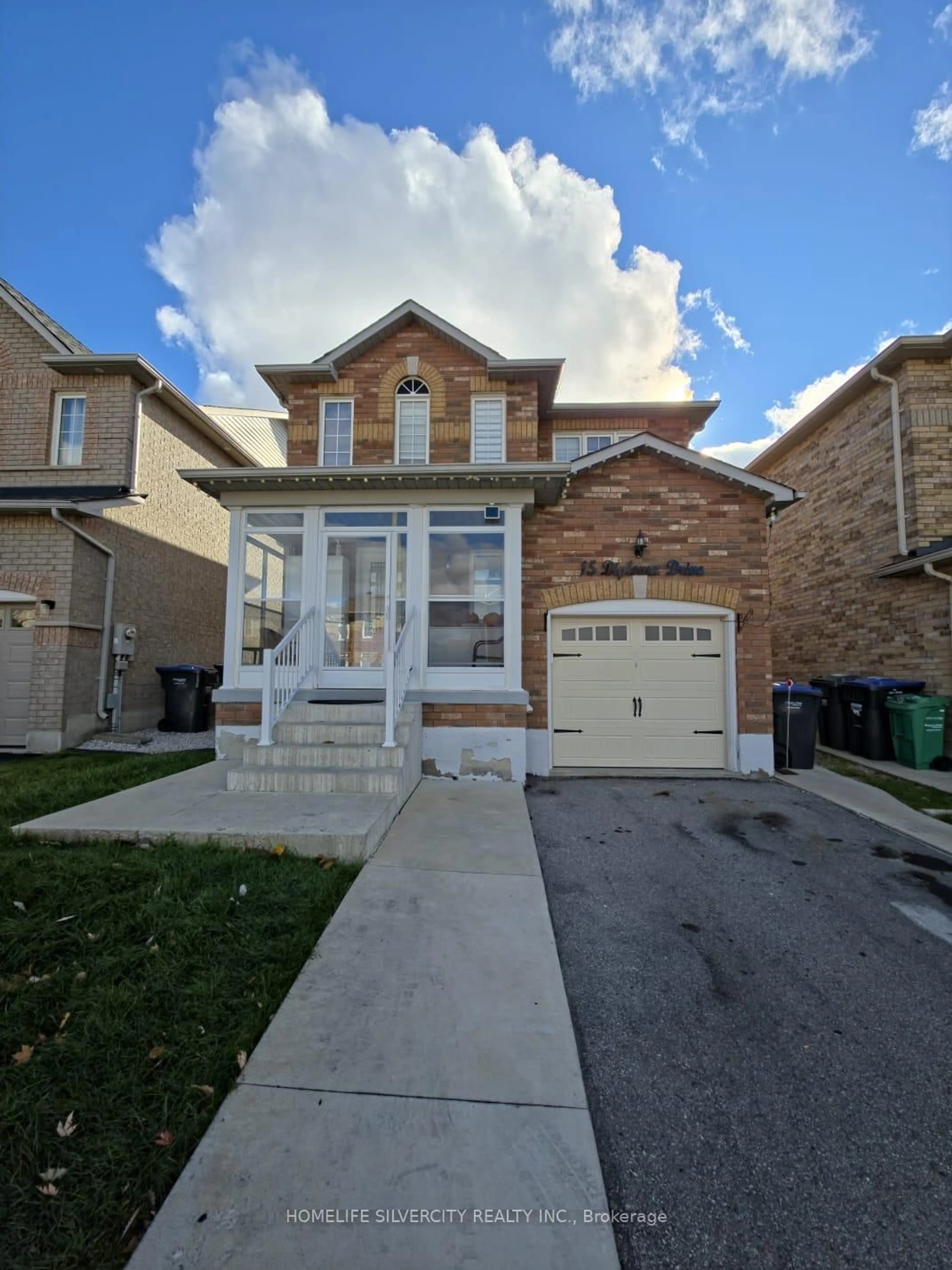 Home with brick exterior material, street for 15 Diploma Dr, Brampton Ontario L6P 1M3