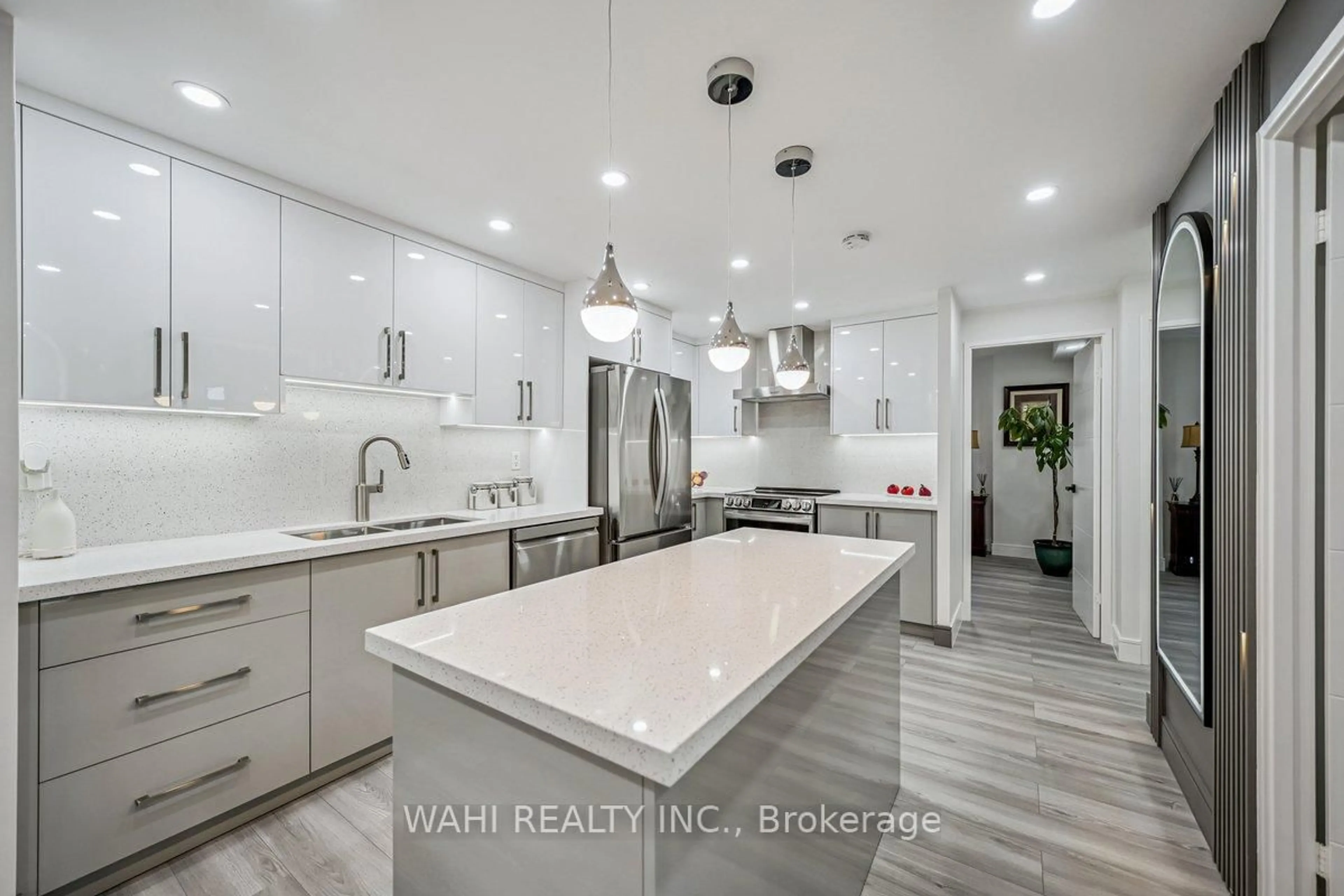 Contemporary kitchen, ceramic/tile floor for 299 Mill Rd #1003, Toronto Ontario M9C 4V9