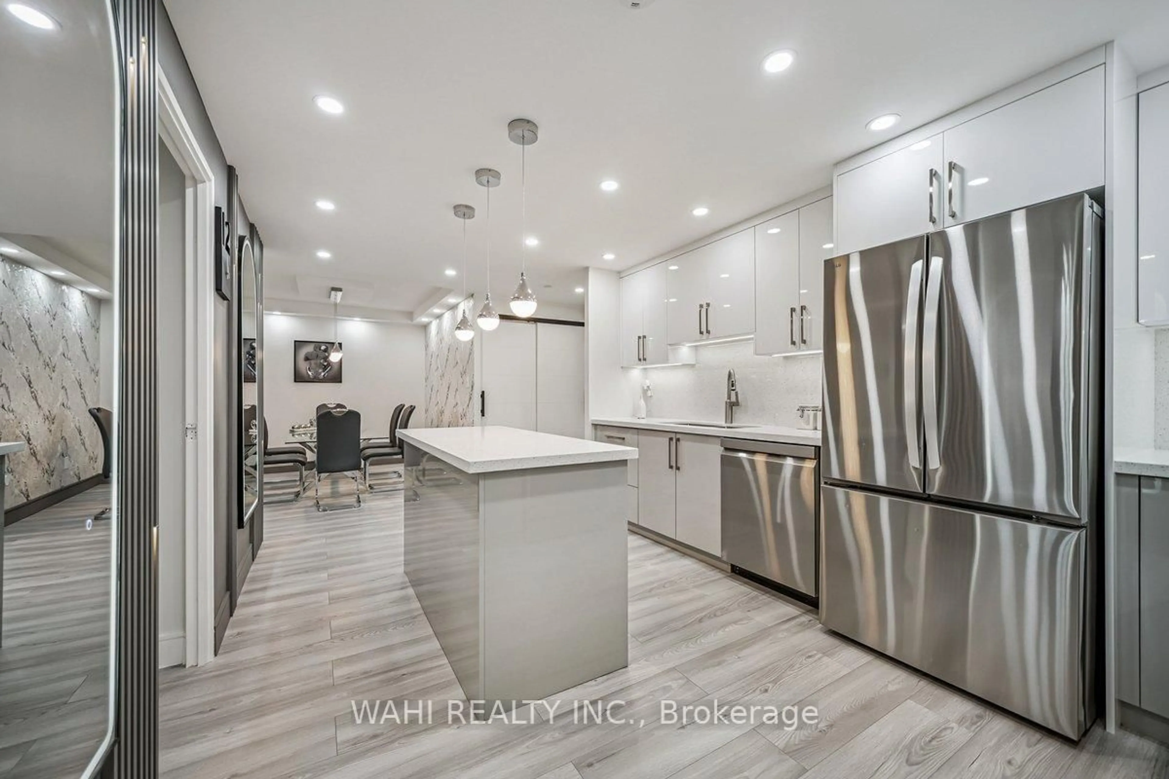 Contemporary kitchen, ceramic/tile floor for 299 Mill Rd #1003, Toronto Ontario M9C 4V9