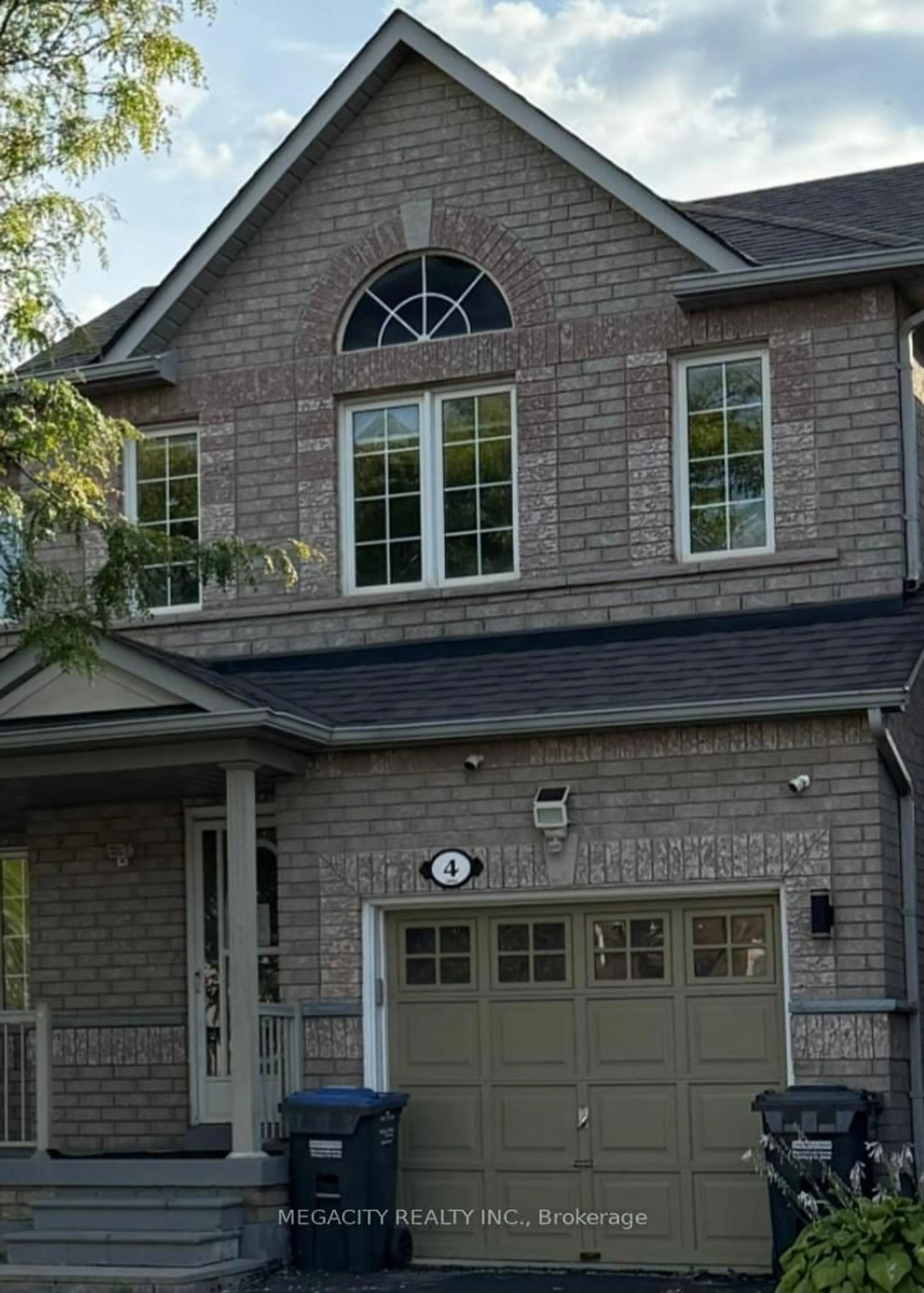 Home with brick exterior material, street for 4 Slessor Lane, Brampton Ontario L6P 1M3