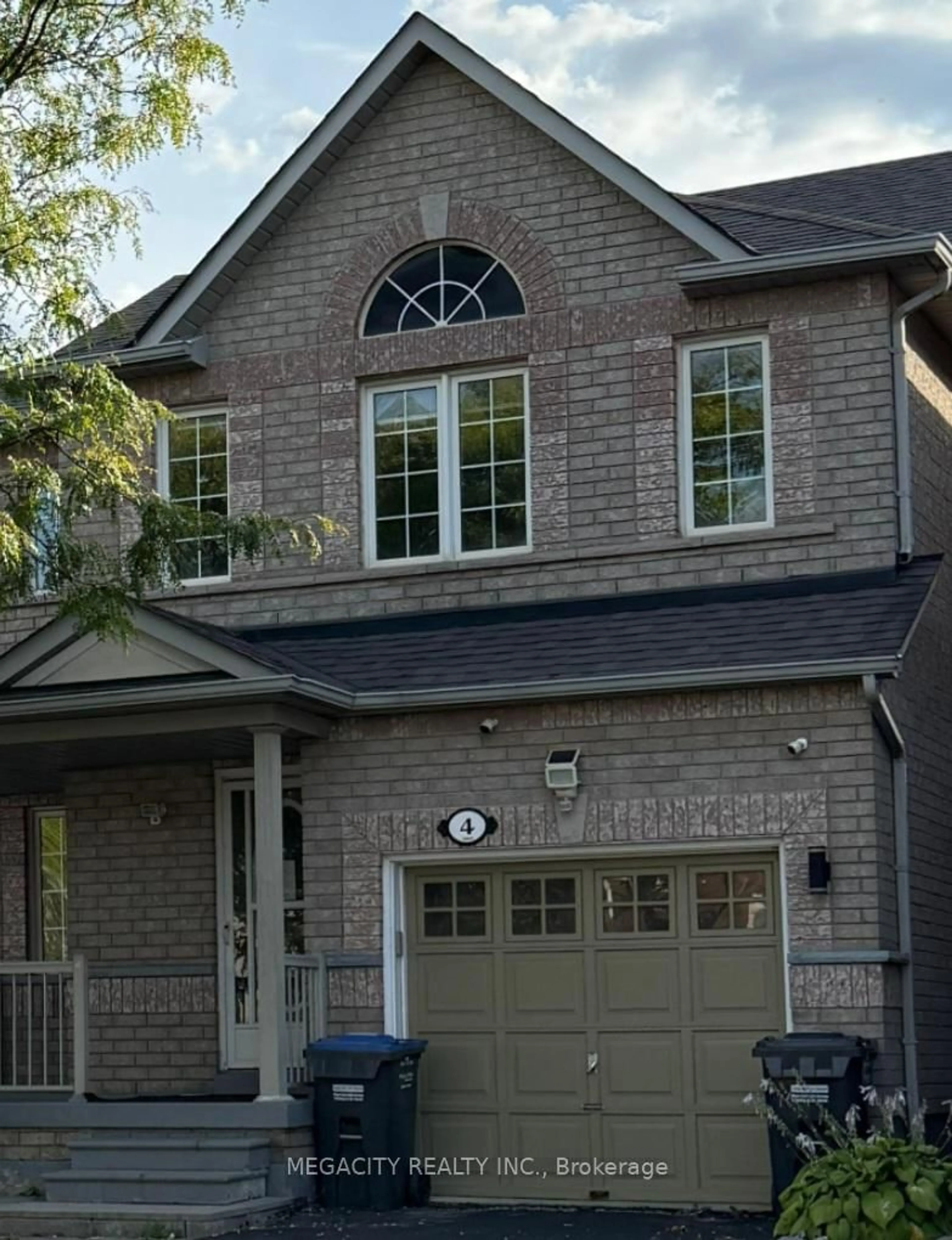 Home with brick exterior material, street for 4 Slessor Lane, Brampton Ontario L6P 1M3
