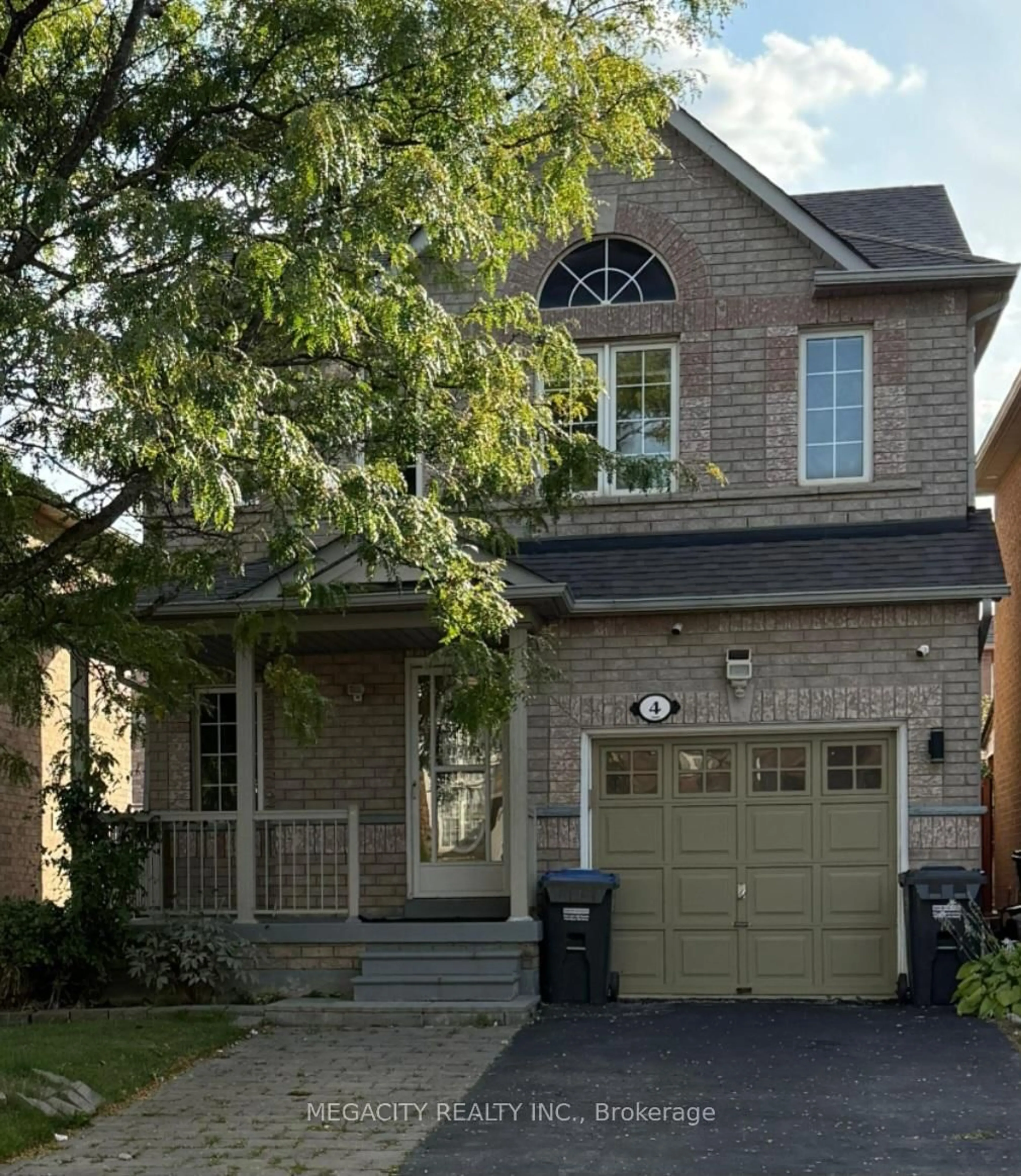 Home with brick exterior material, street for 4 Slessor Lane, Brampton Ontario L6P 1M3