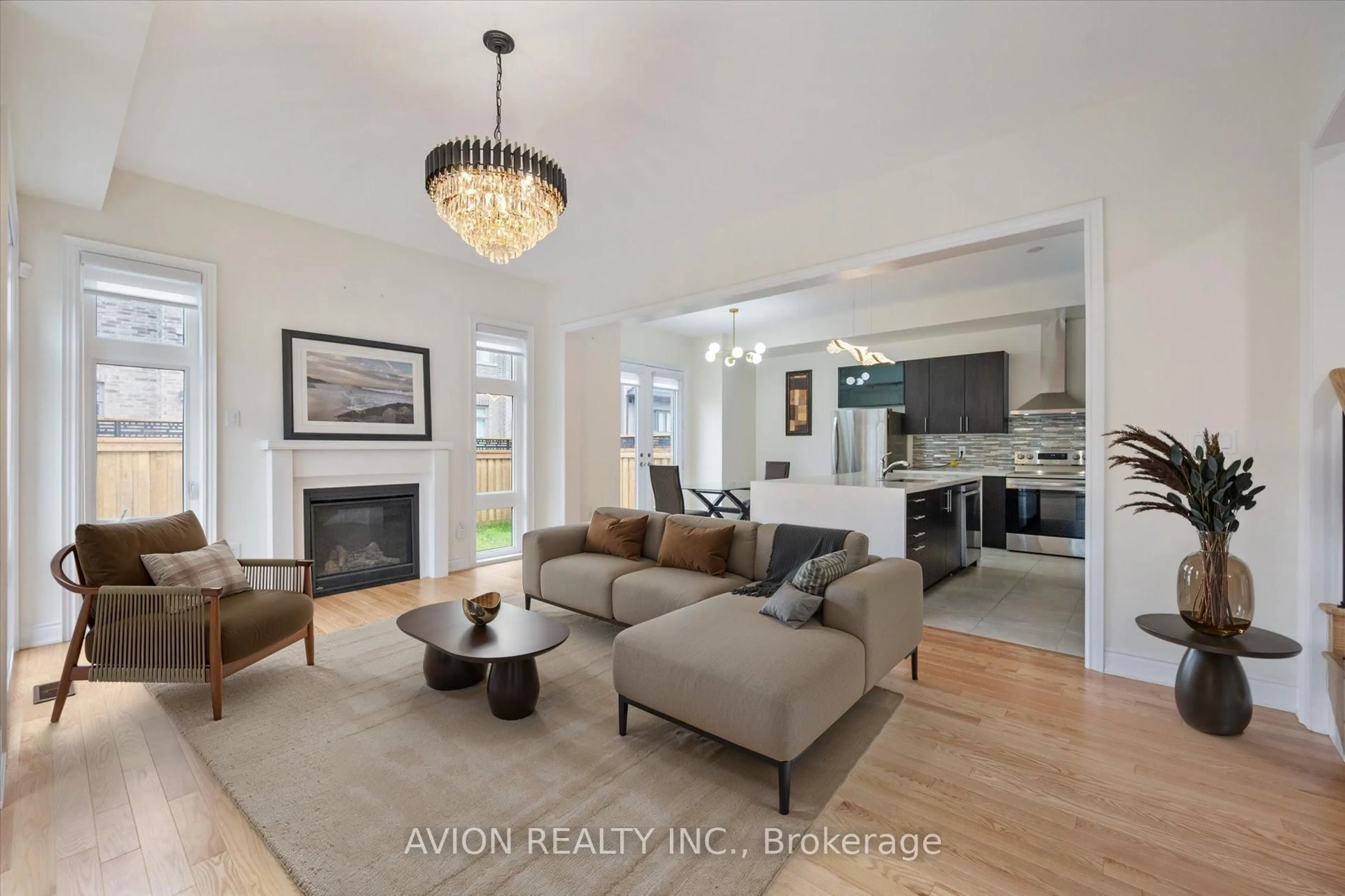 Living room with furniture, unknown for 2417 Edward Leaver Tr, Oakville Ontario L6M 5L6