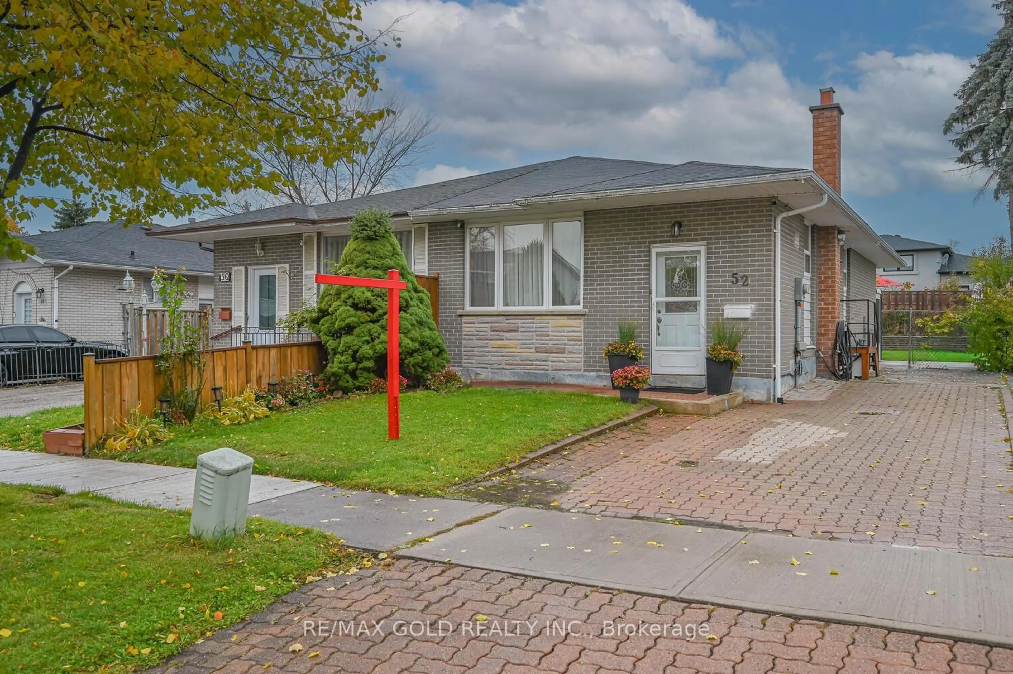 Home with brick exterior material, street for 52 Crawford Dr, Brampton Ontario L6V 2C7