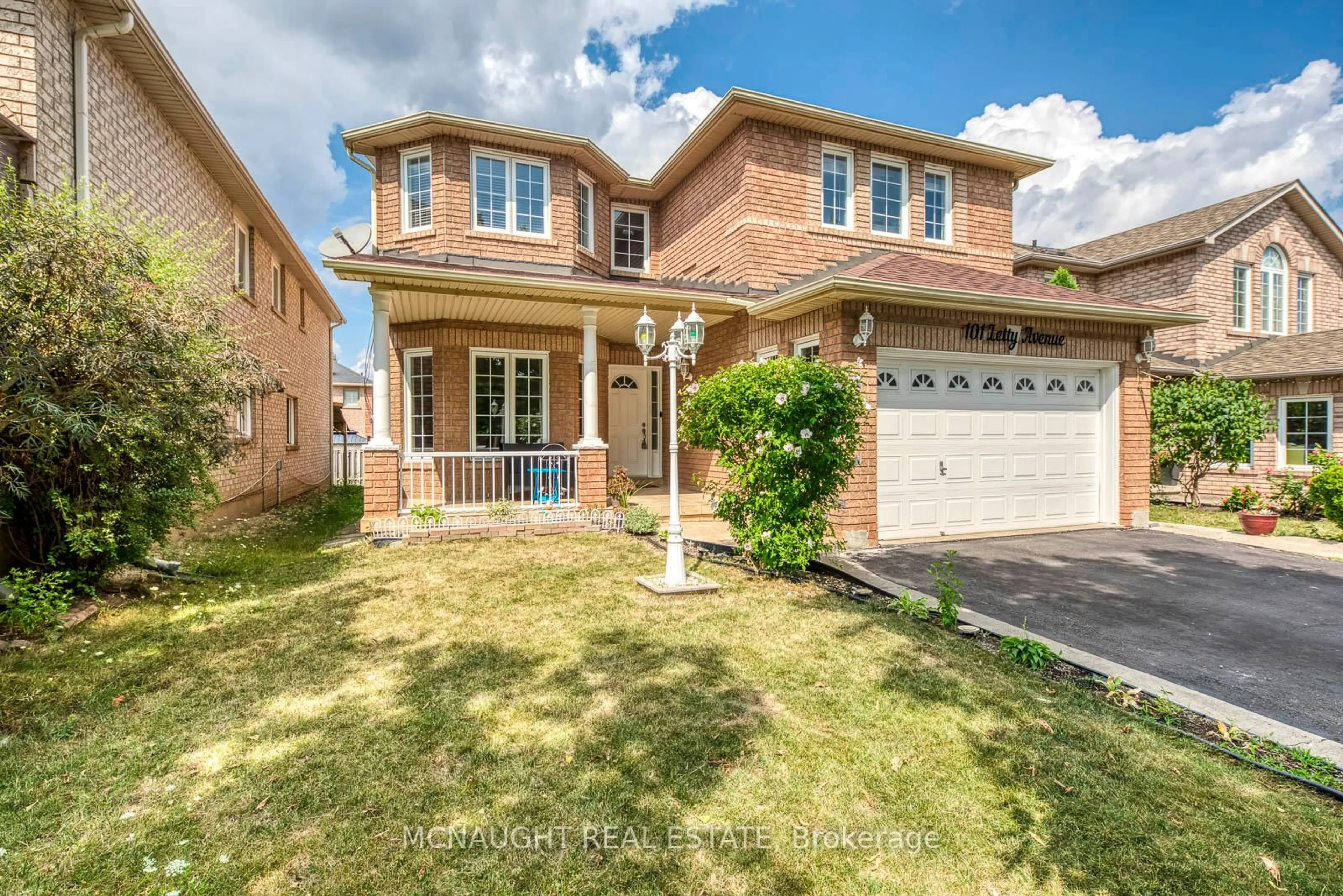 Home with brick exterior material, street for 101 Letty Ave, Brampton Ontario L6Y 5E1
