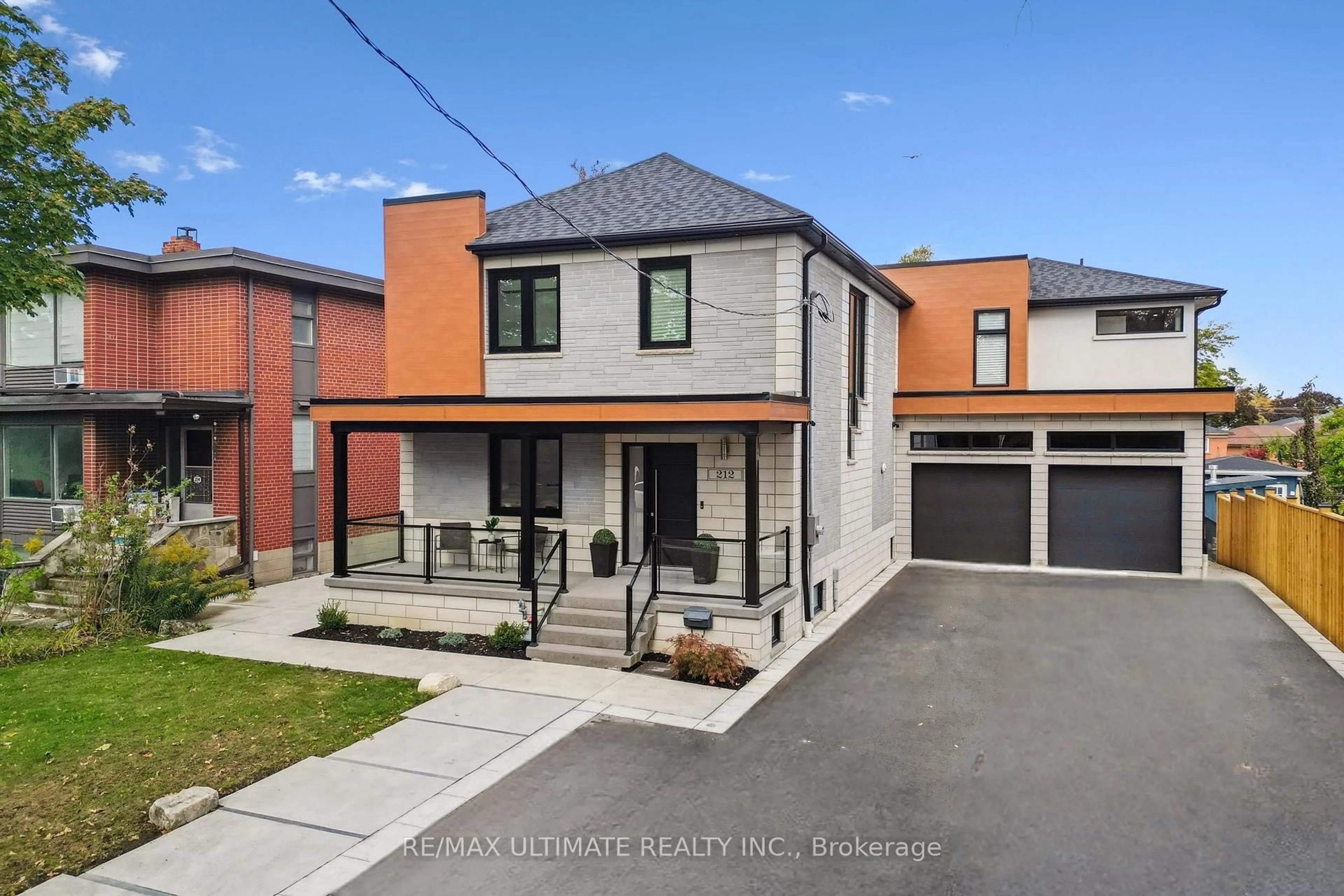 Home with brick exterior material, street for 212 Queenslea Ave, Toronto Ontario M9N 2L6