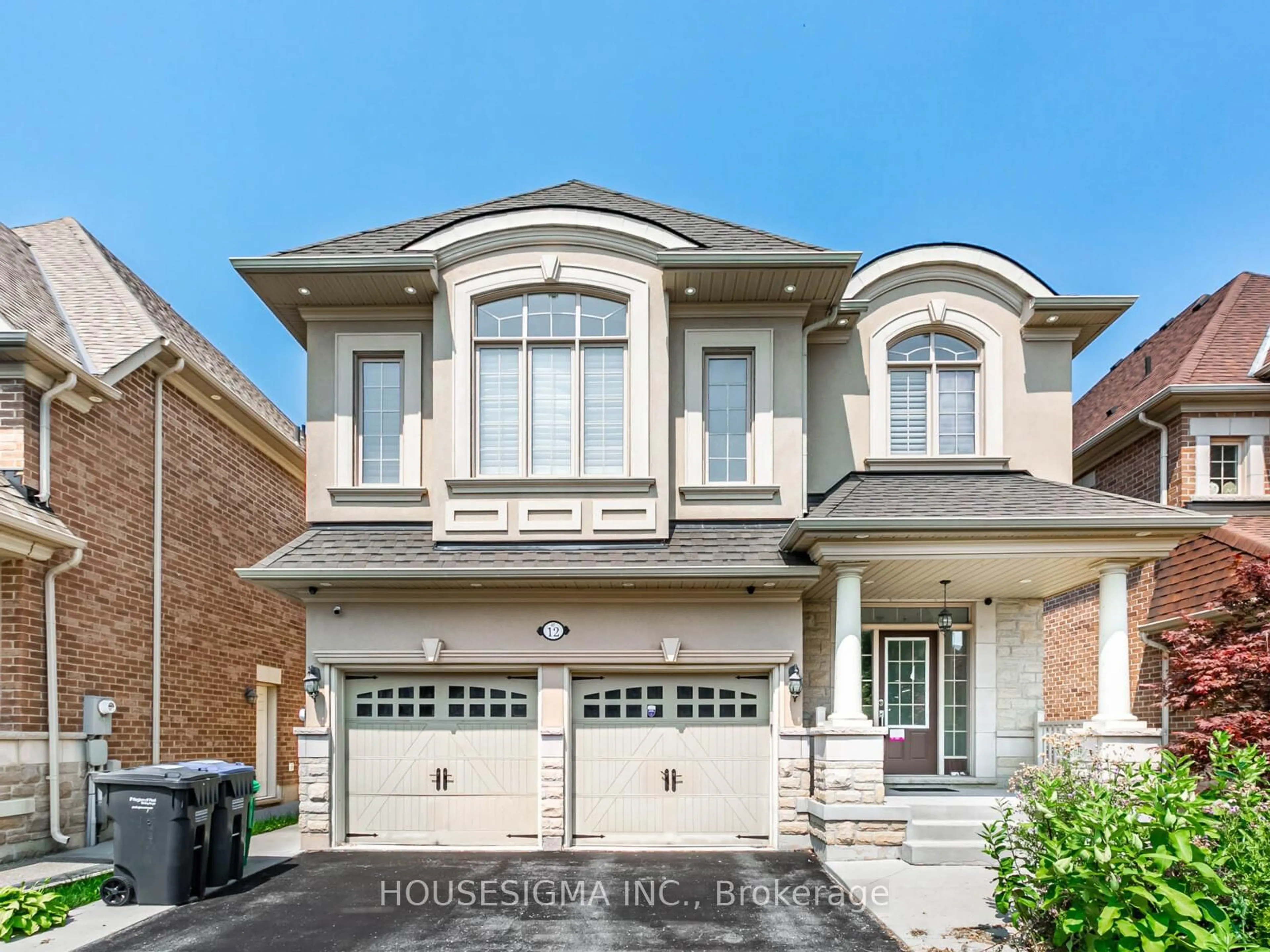 Home with brick exterior material, street for 12 Bear Run Rd, Brampton Ontario L6X 2Y9