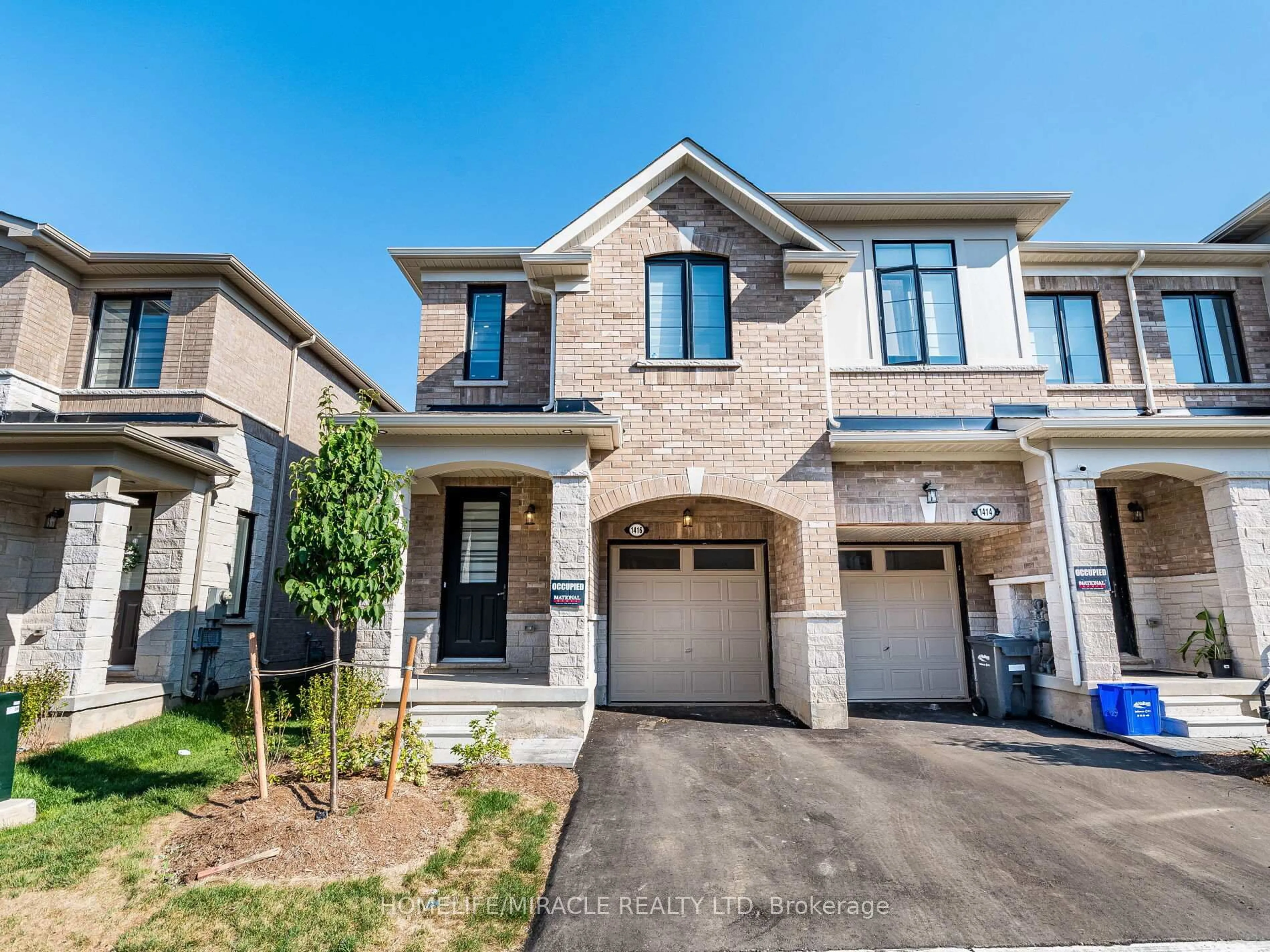 Home with brick exterior material, street for 1416 Oakmont Common, Burlington Ontario L7P 0V8