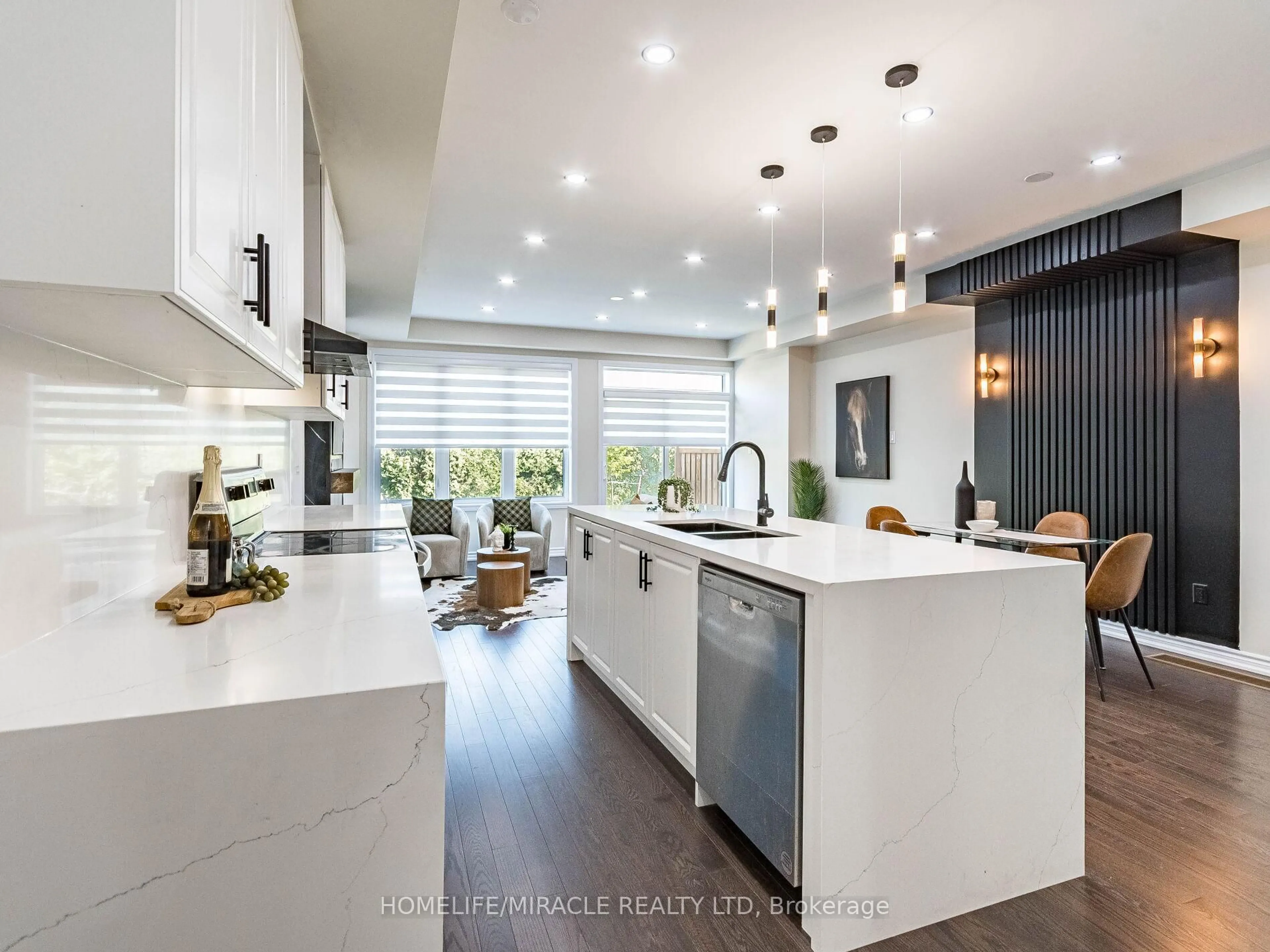 Contemporary kitchen, ceramic/tile floor for 1416 Oakmont Common, Burlington Ontario L7P 0V8