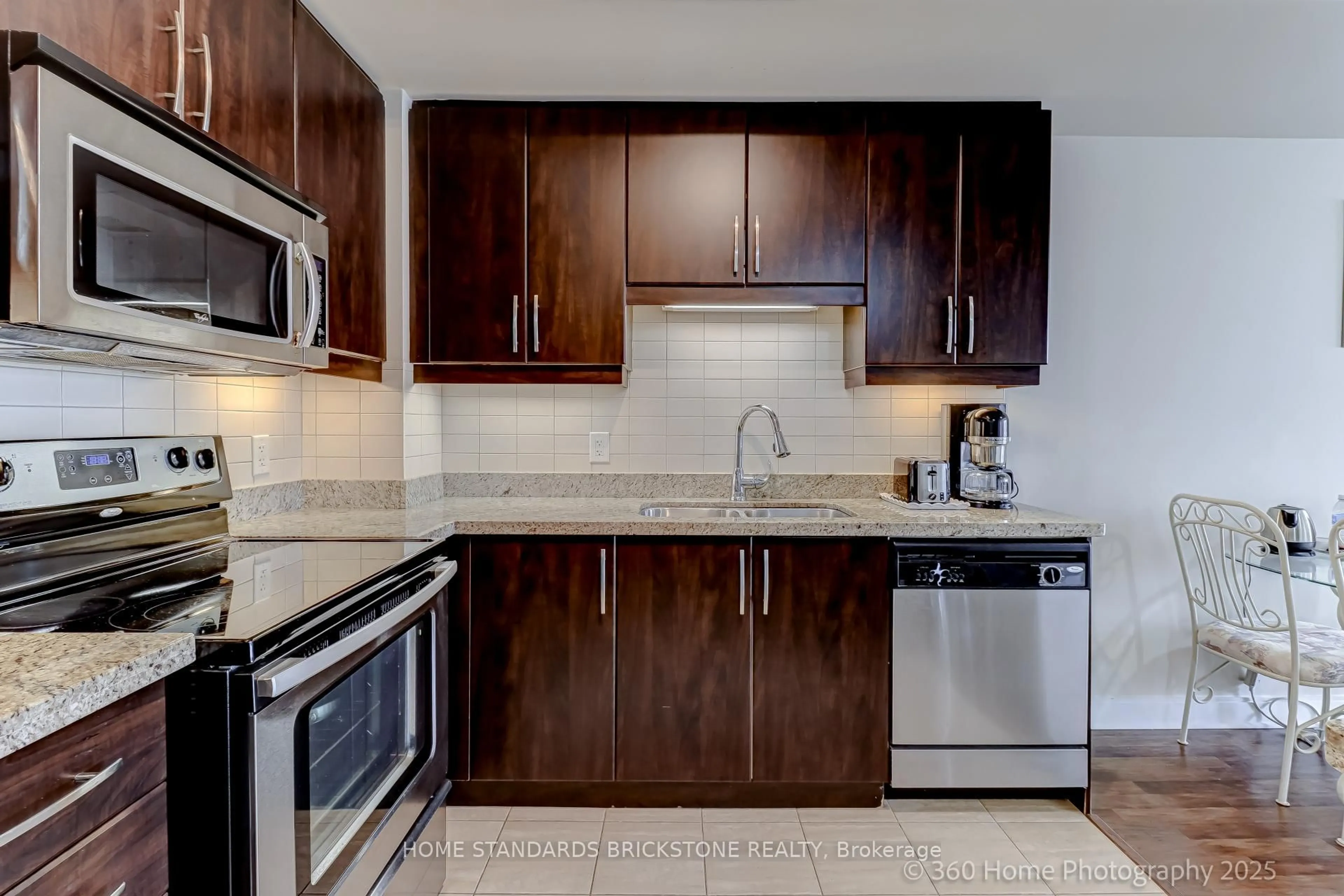 Standard kitchen, unknown for 50 Absolute Ave #1106, Mississauga Ontario L4Z 0A8