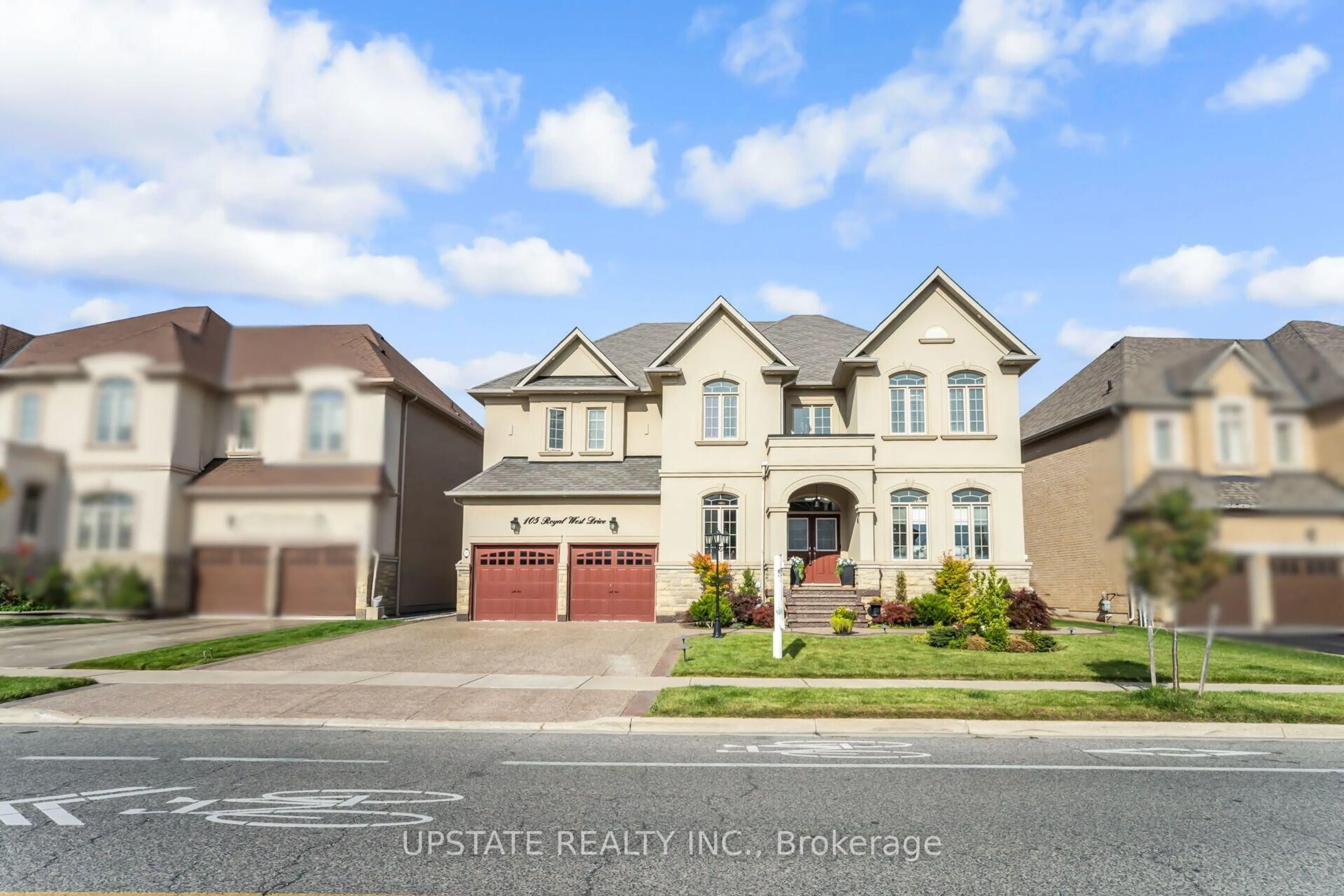 Home with brick exterior material, street for 105 Royal West Dr, Brampton Ontario L6X 0V6