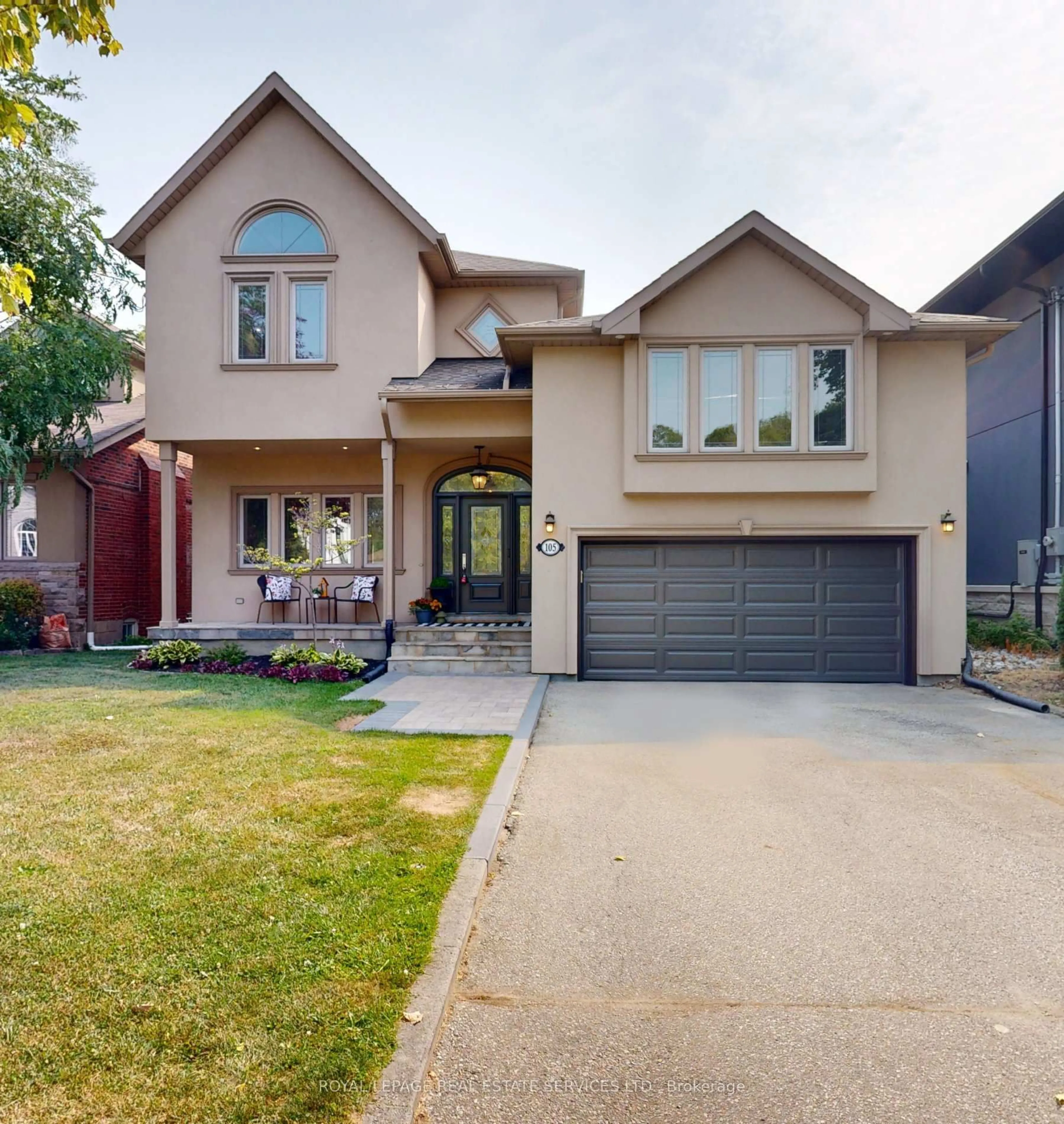 Home with brick exterior material, street for 105 Botfield Ave, Toronto Ontario M9B 4E6