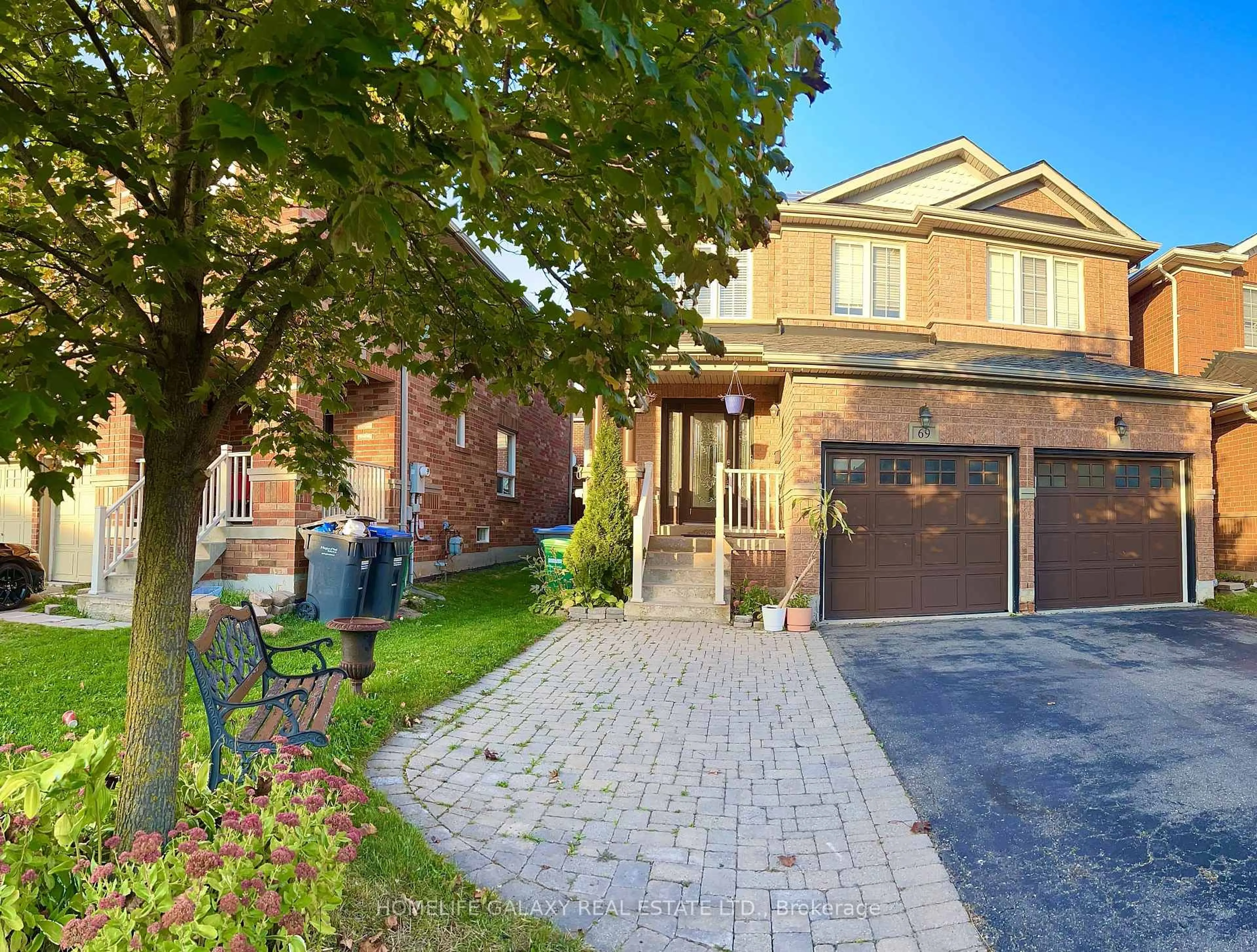 Home with brick exterior material, street for 69 Crown Victoria Dr, Brampton Ontario L7A 3X1
