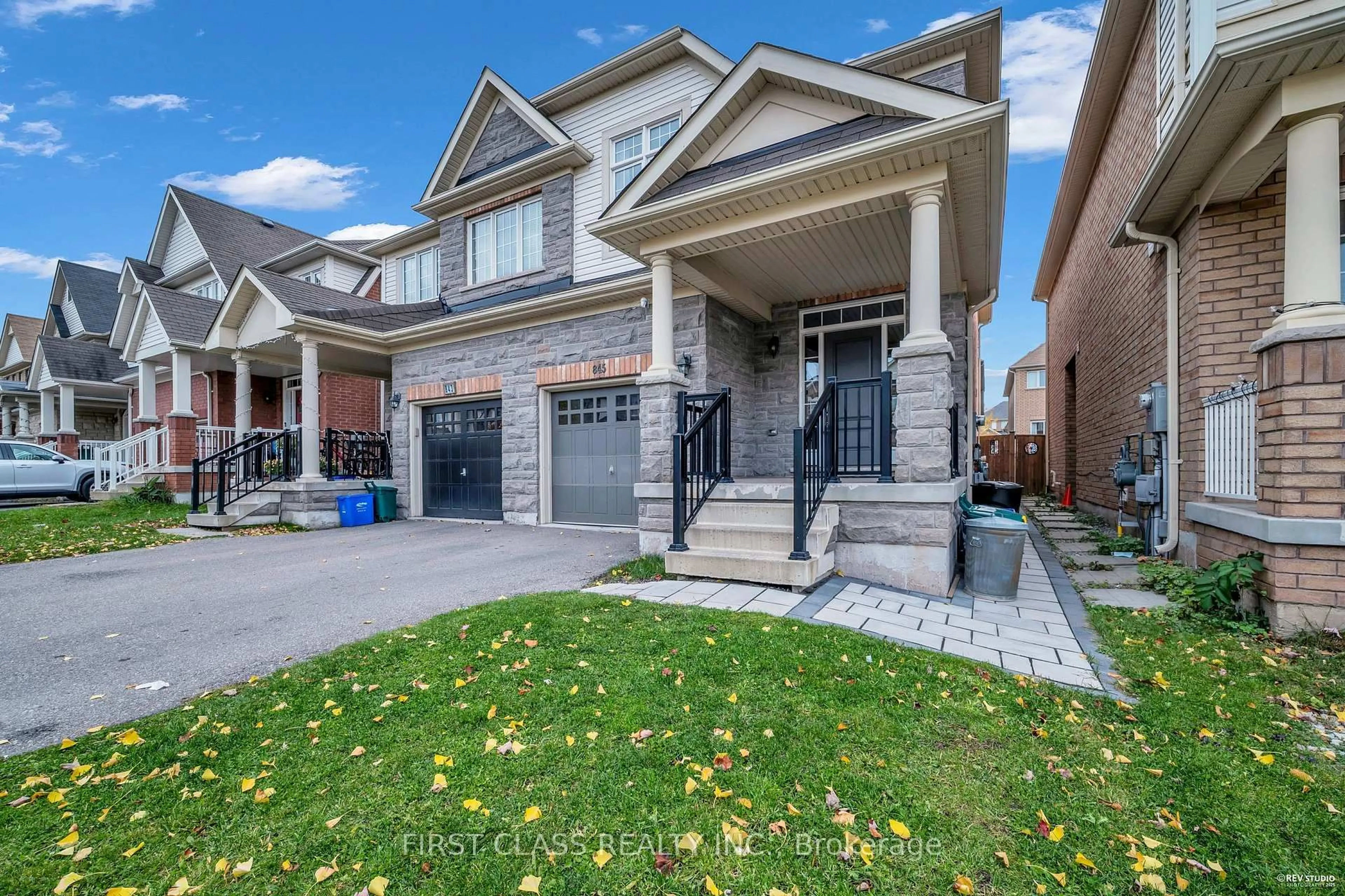 Home with brick exterior material, street for 845 Miltonbrook Cres, Milton Ontario L9T 8N2