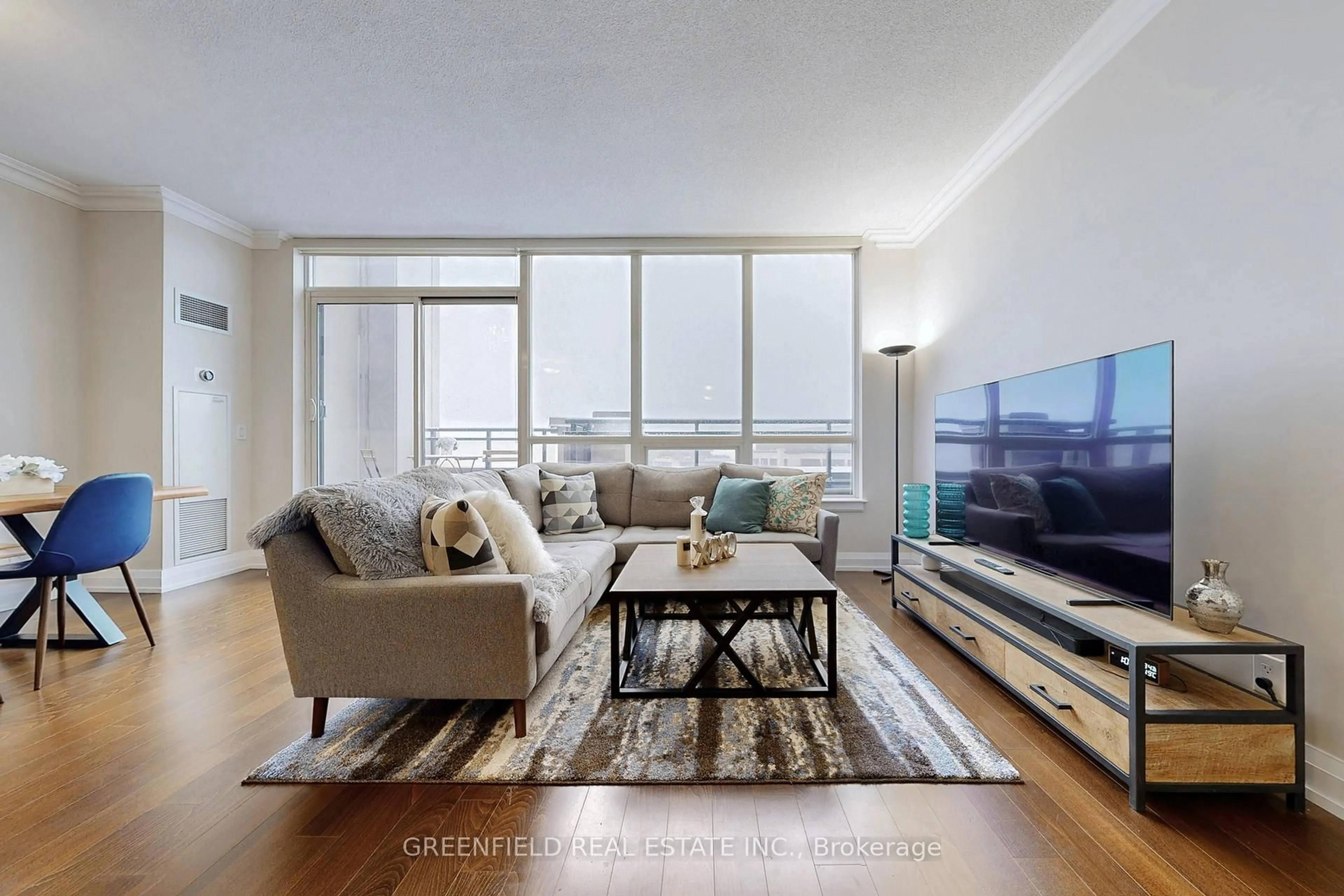 Living room with furniture, unknown for 1070 Sheppard Ave #Ph01, Toronto Ontario M3J 0G8