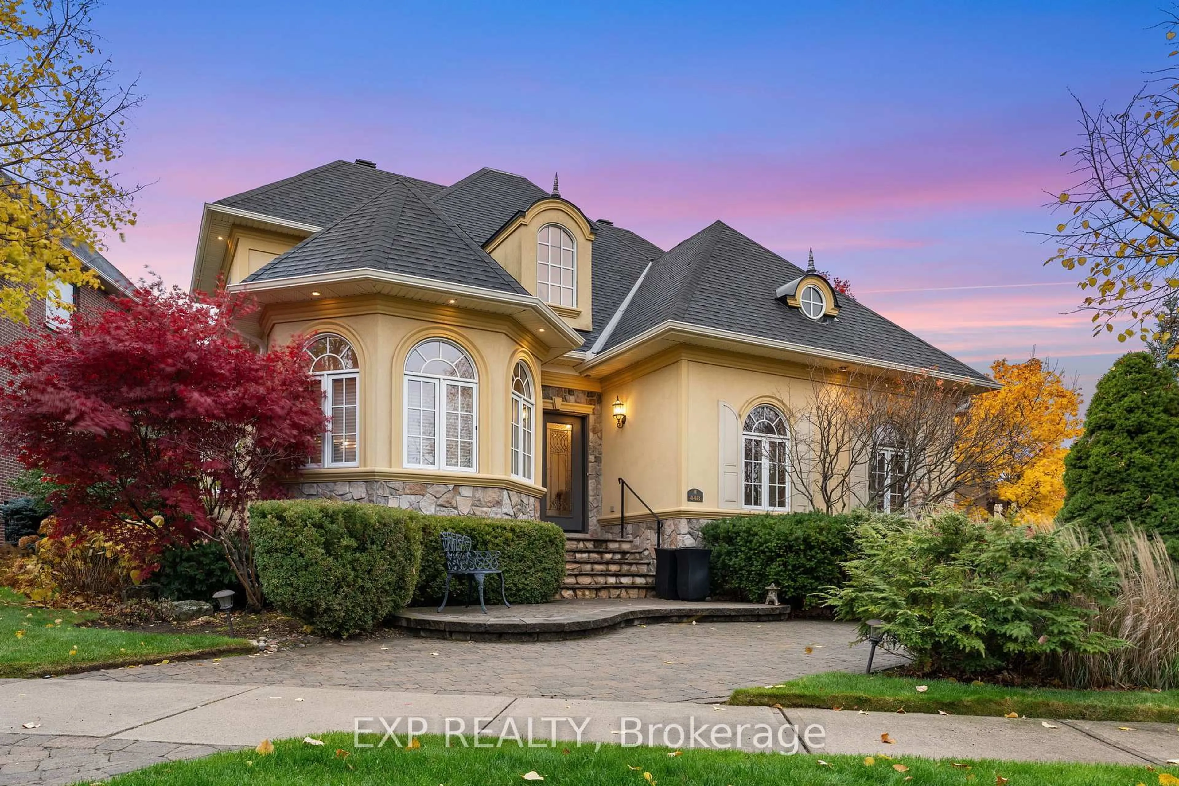 Home with brick exterior material, street for 448 Stratford Rd, Oakville Ontario L6H 6Z2