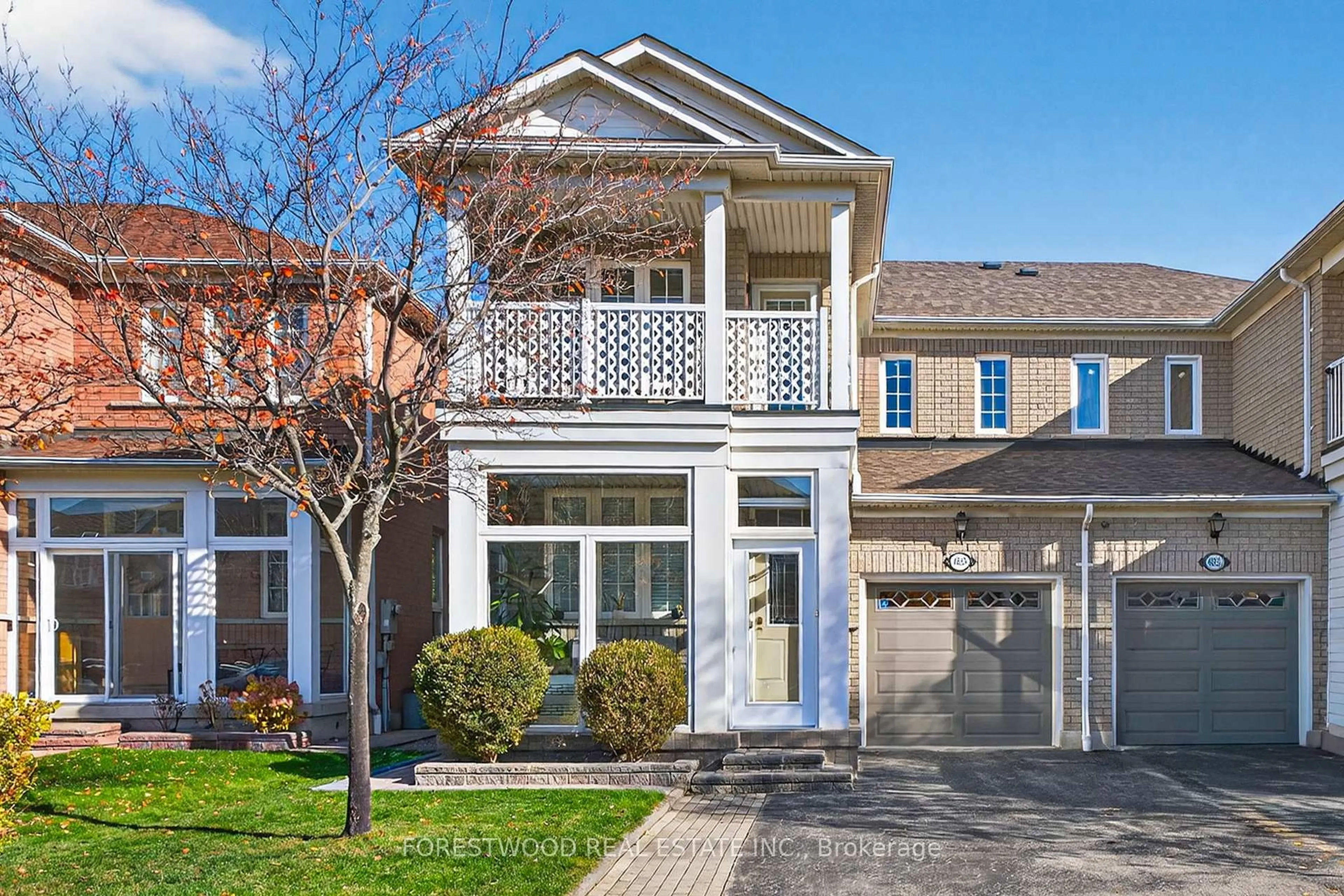 Home with brick exterior material, street for 4835 Yorkshire Ave, Mississauga Ontario L4Z 4G8