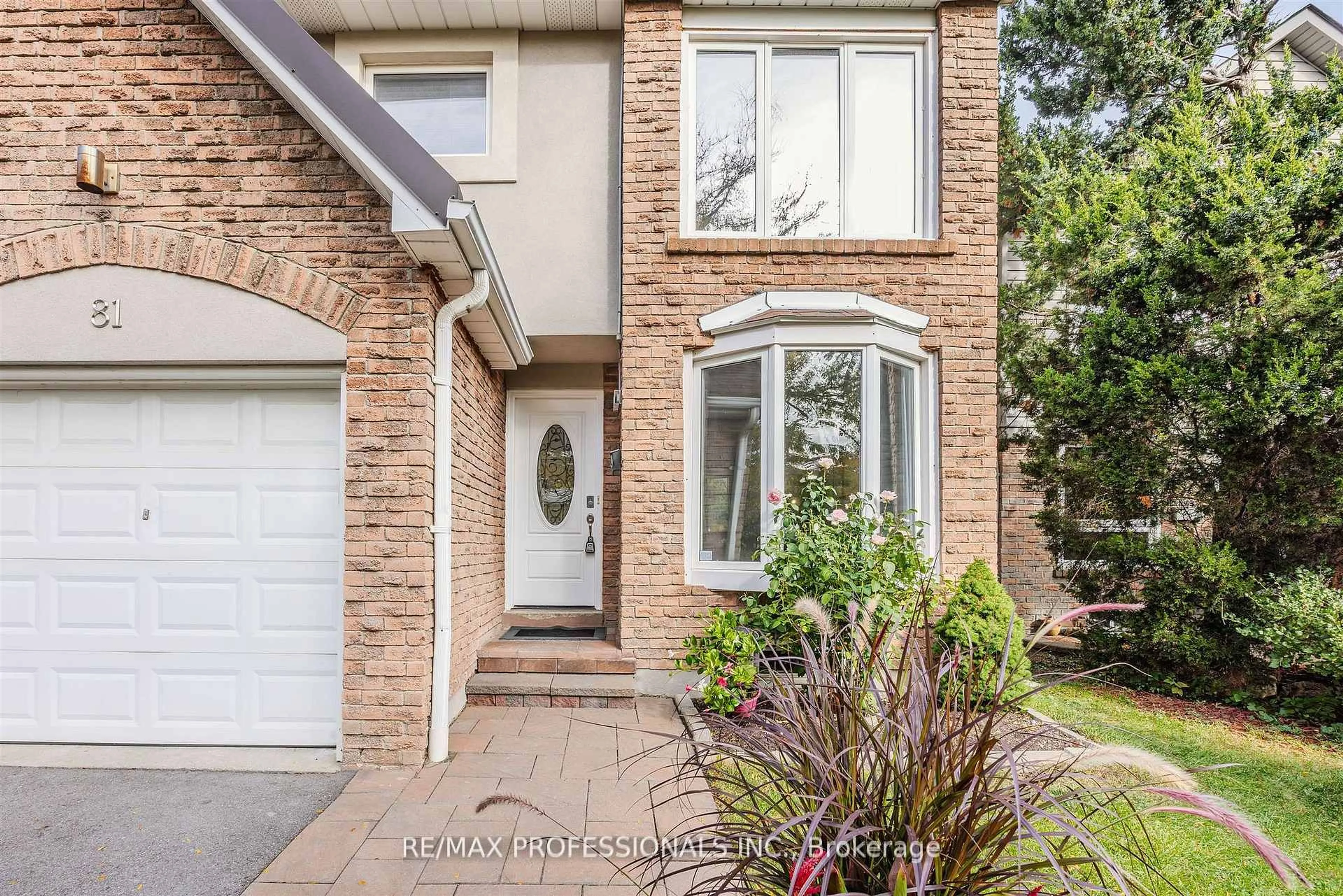 Home with brick exterior material, street for 81 Millsborough Cres, Toronto Ontario M9C 5E7