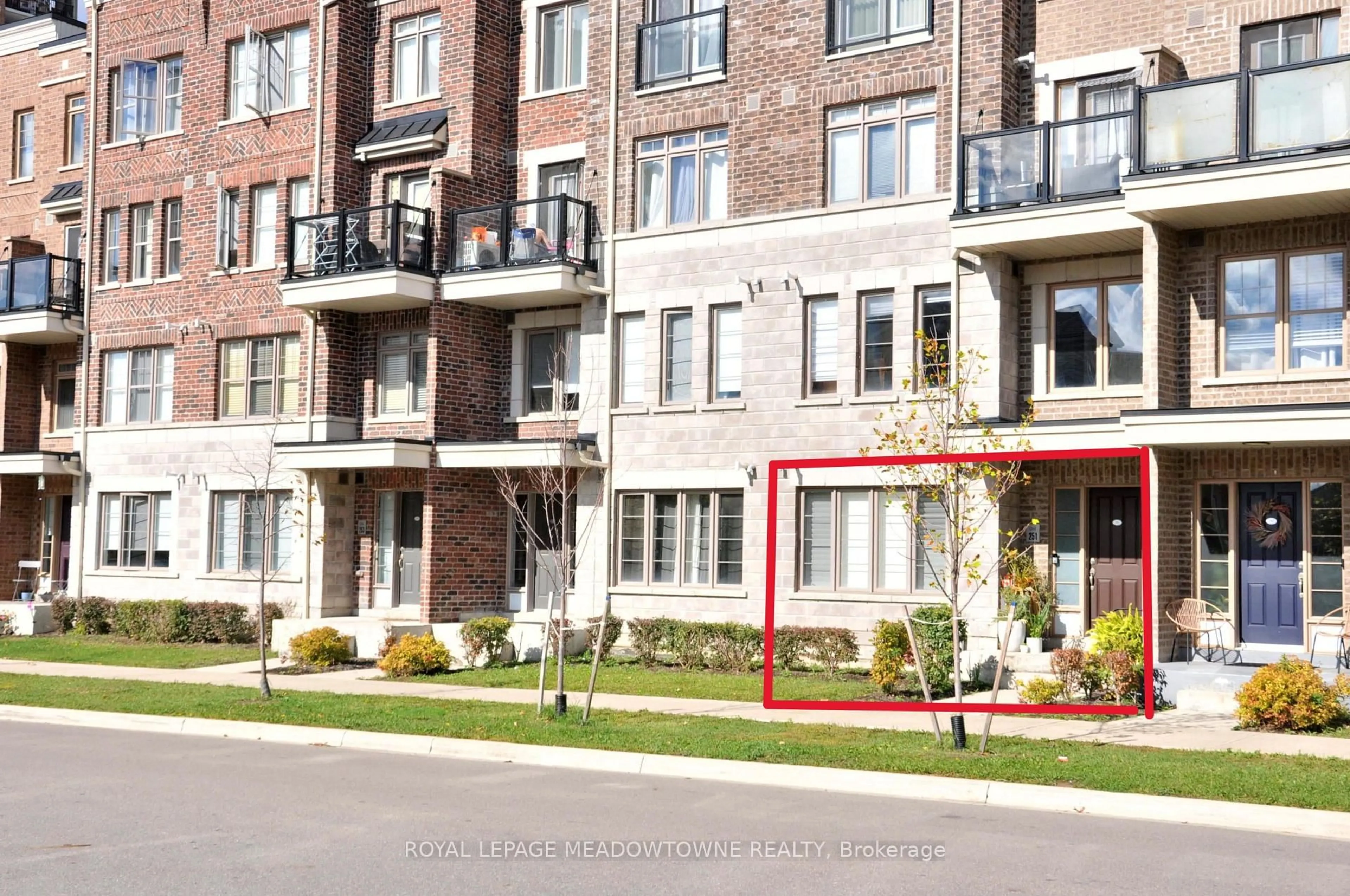 Patio, street for 60 Parrotta Dr #251, Toronto Ontario M9M 0E5