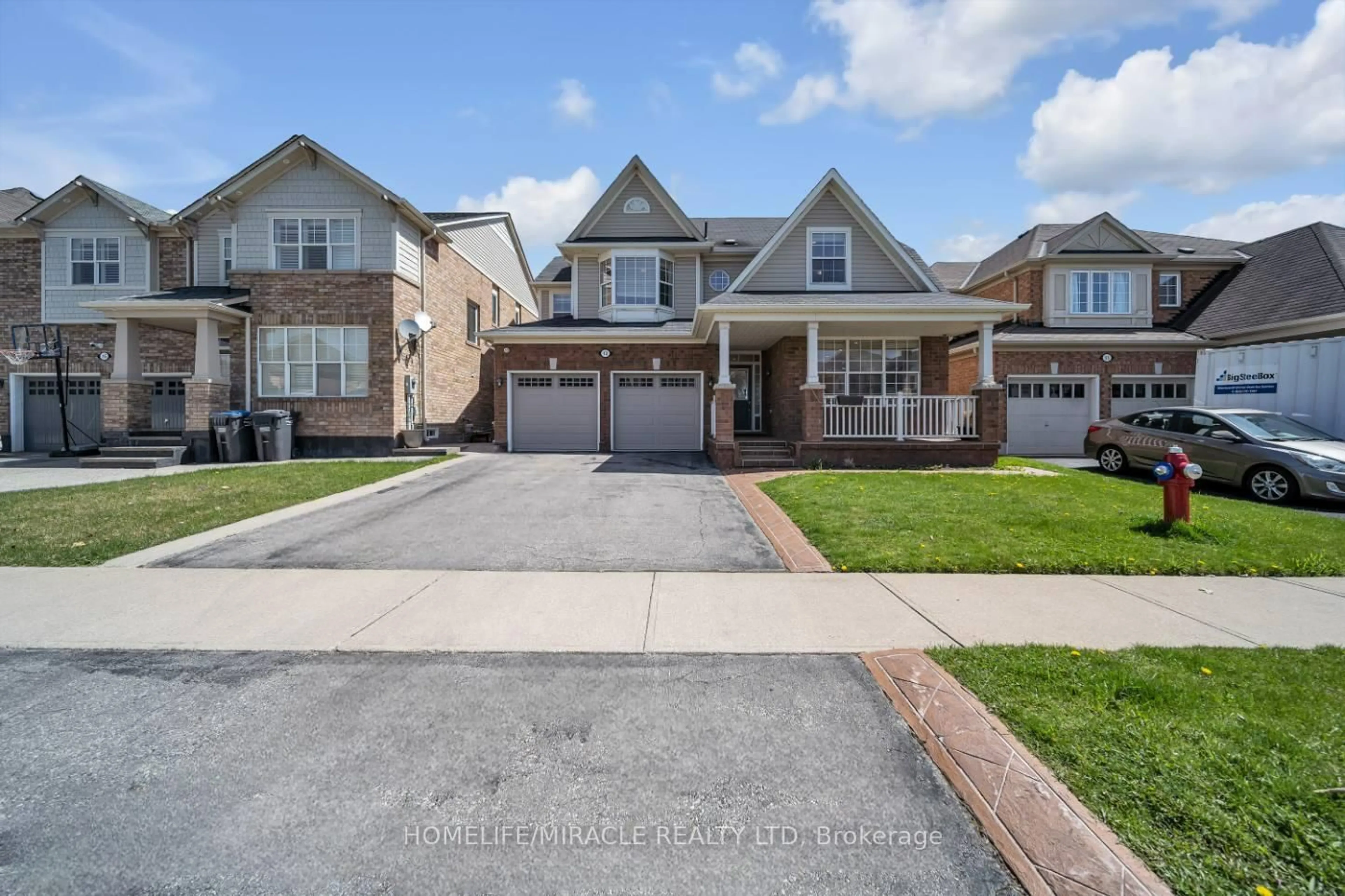 Home with brick exterior material, street for 13 Bonavista Dr, Brampton Ontario L6X 0N2