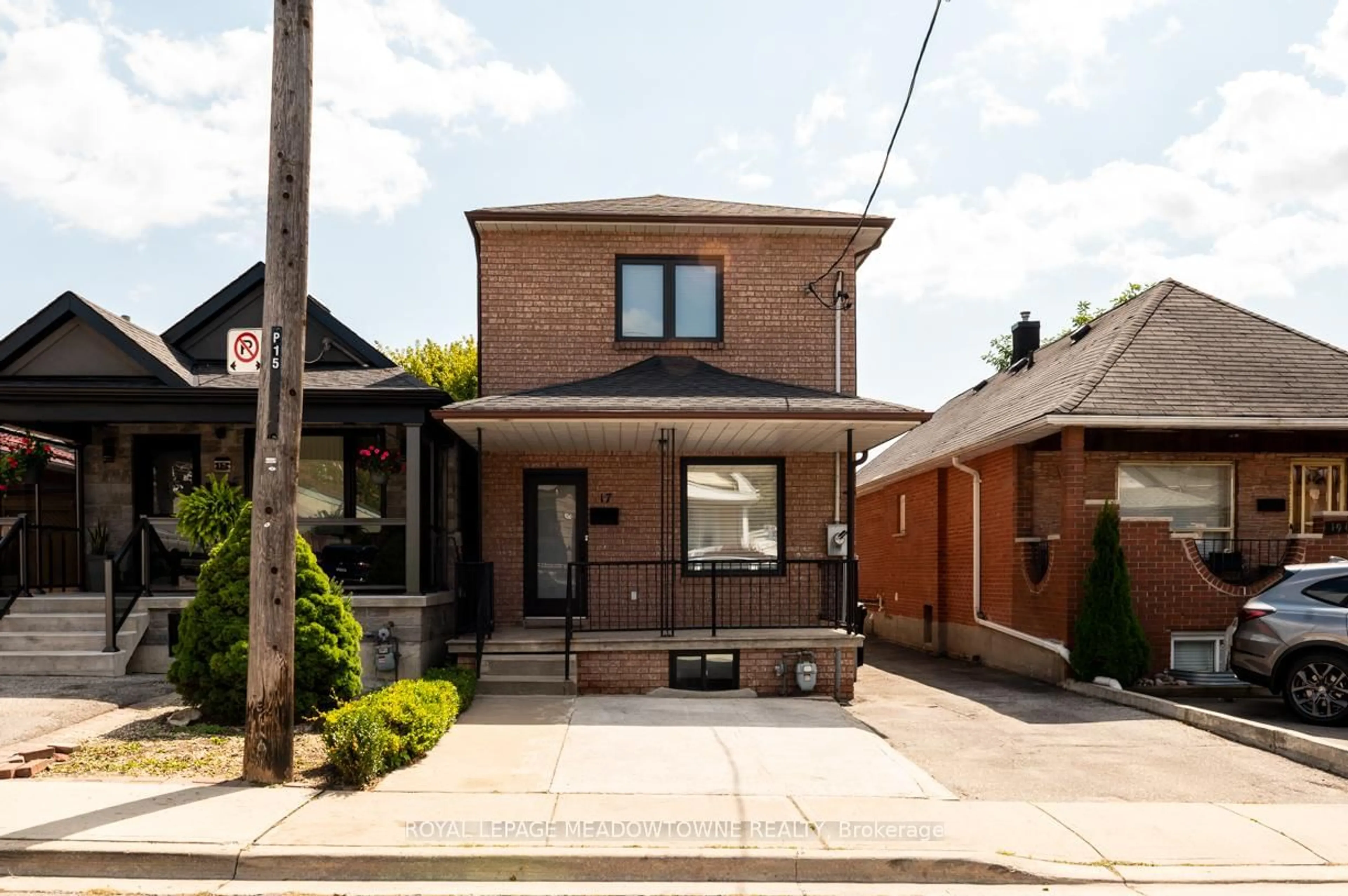 Home with brick exterior material, street for 17 Kersdale Ave, Toronto Ontario M6M 1C9