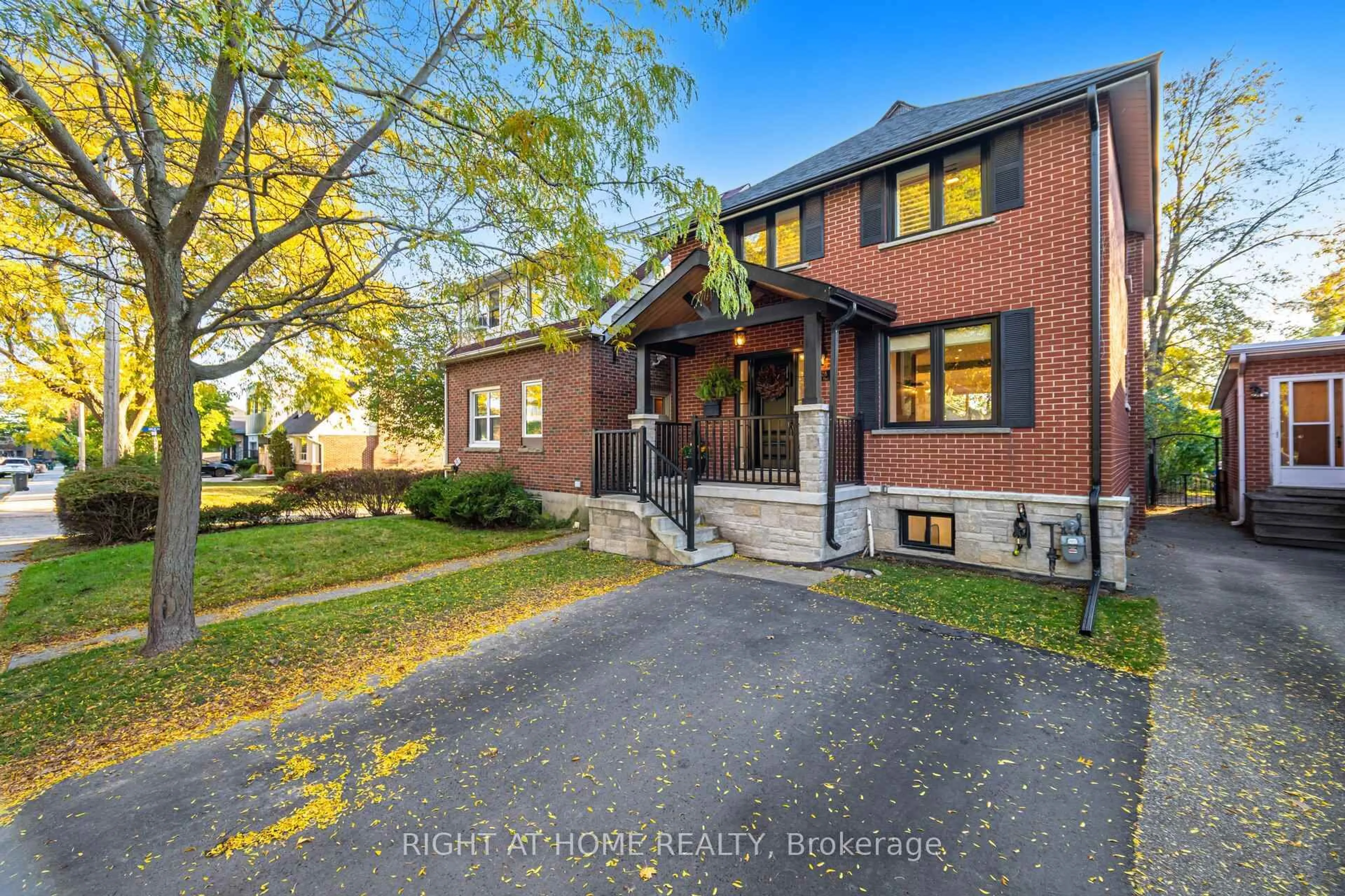 Home with brick exterior material, street for 28 Forty First St, Toronto Ontario M8W 3N6